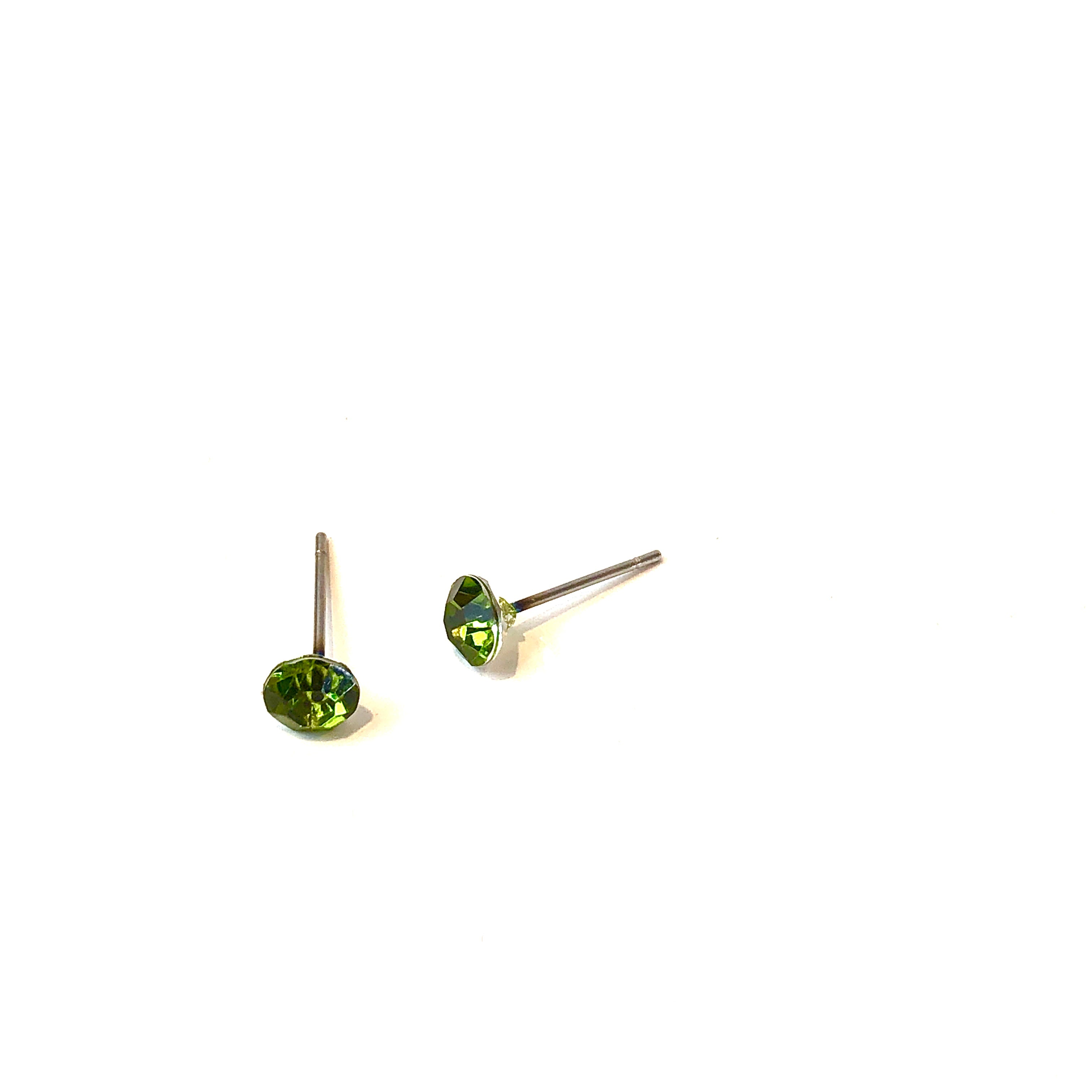tiny green studs