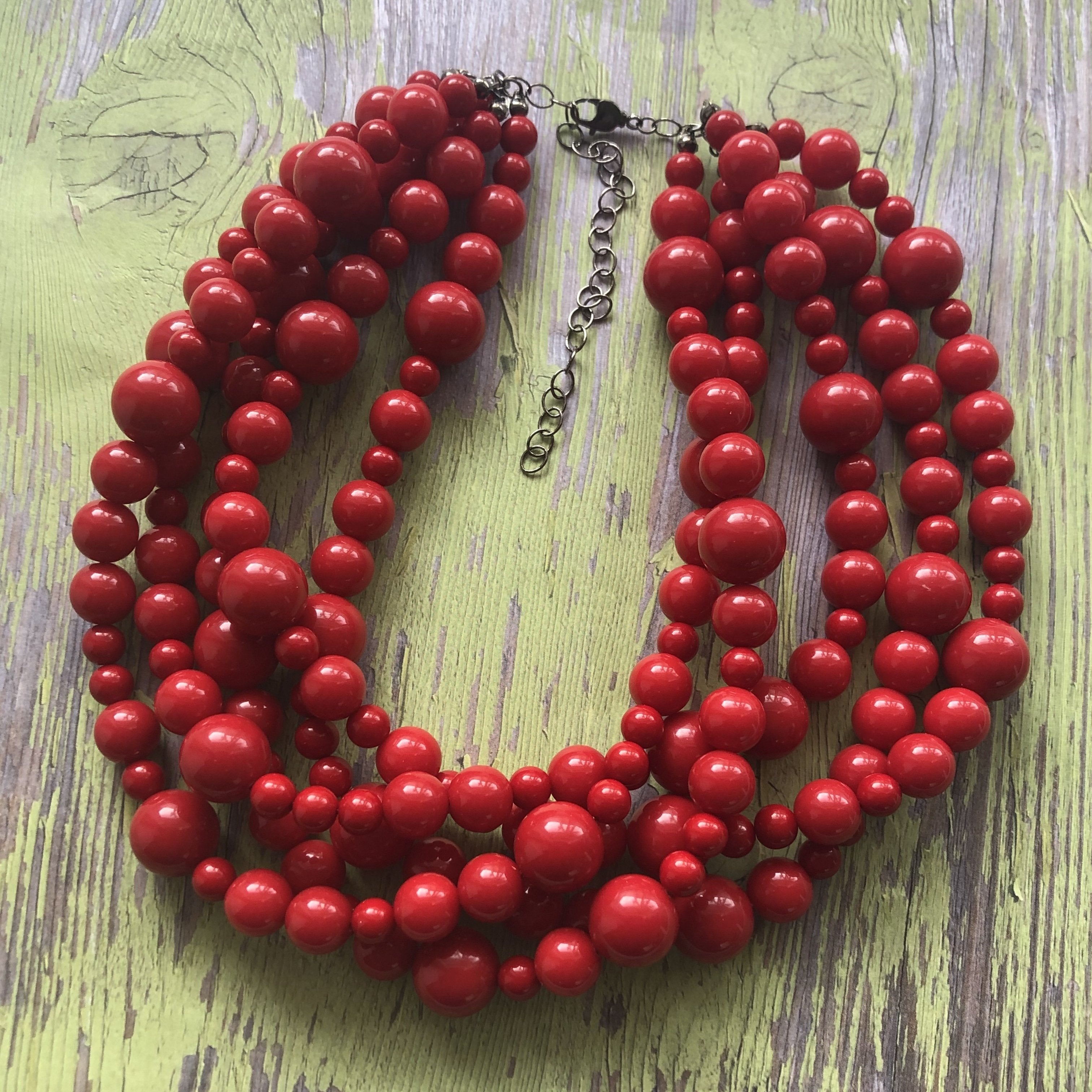 red necklace