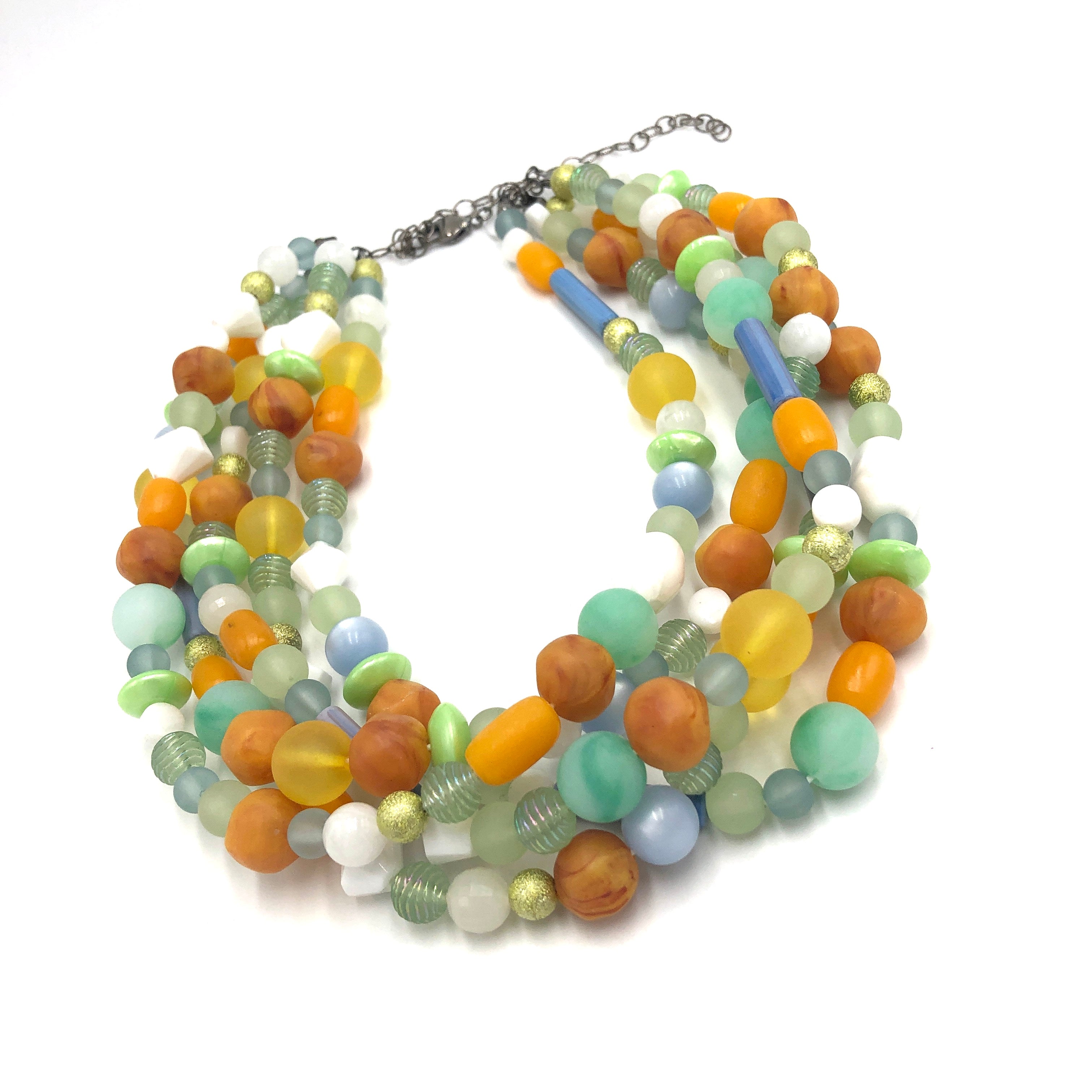 adjustable lucite necklace