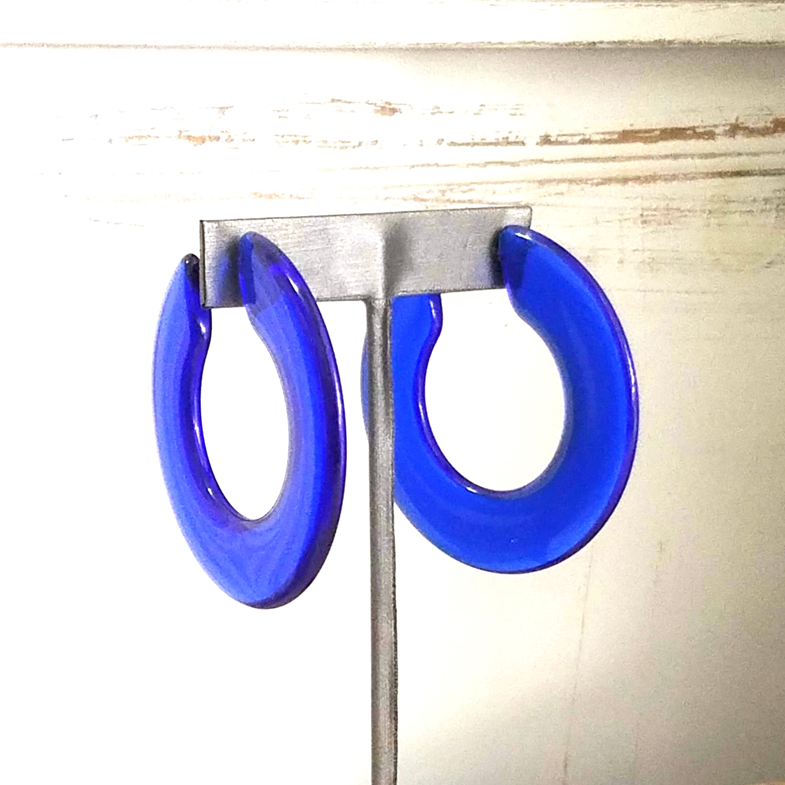 cobalt blue hoops