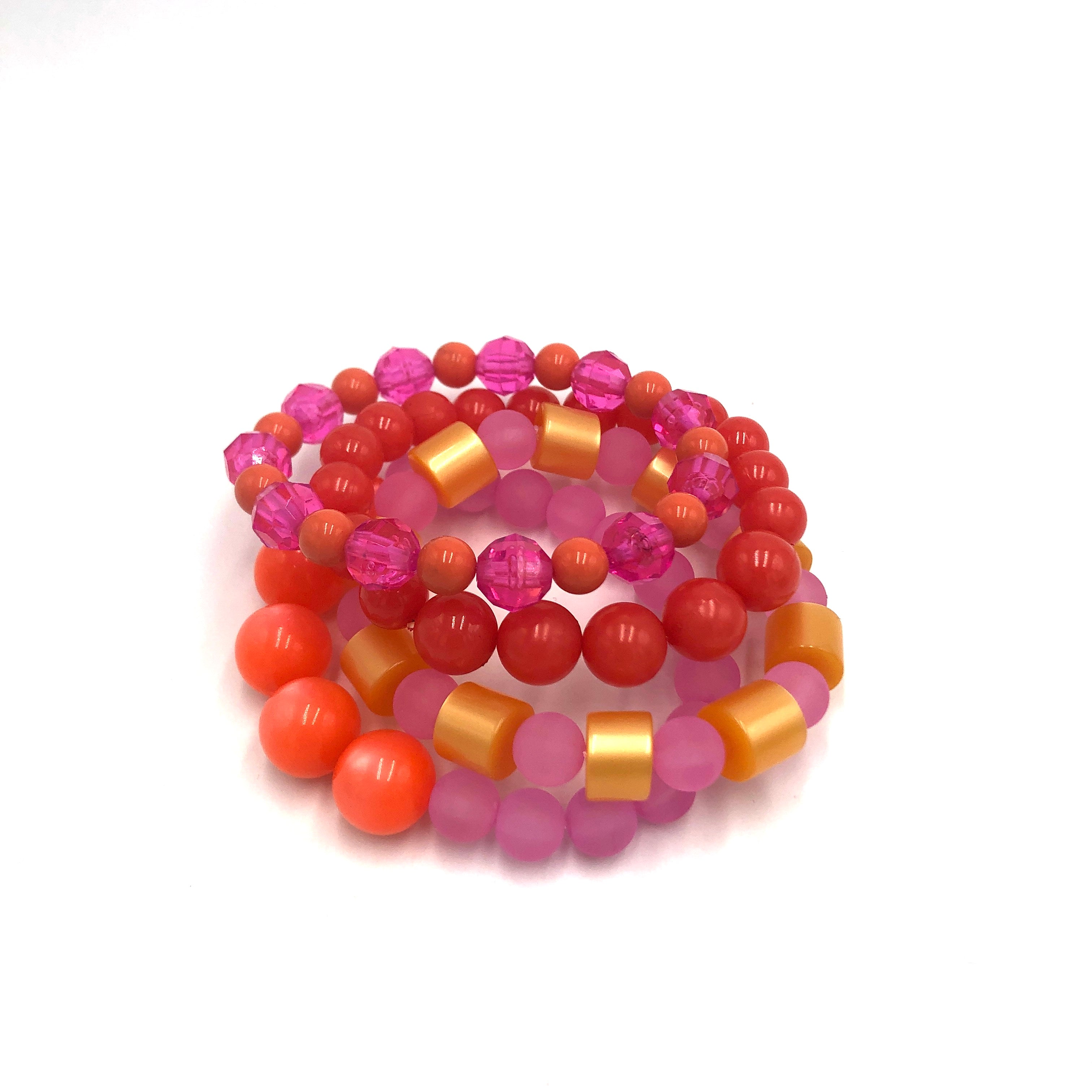 bright melon bracelet