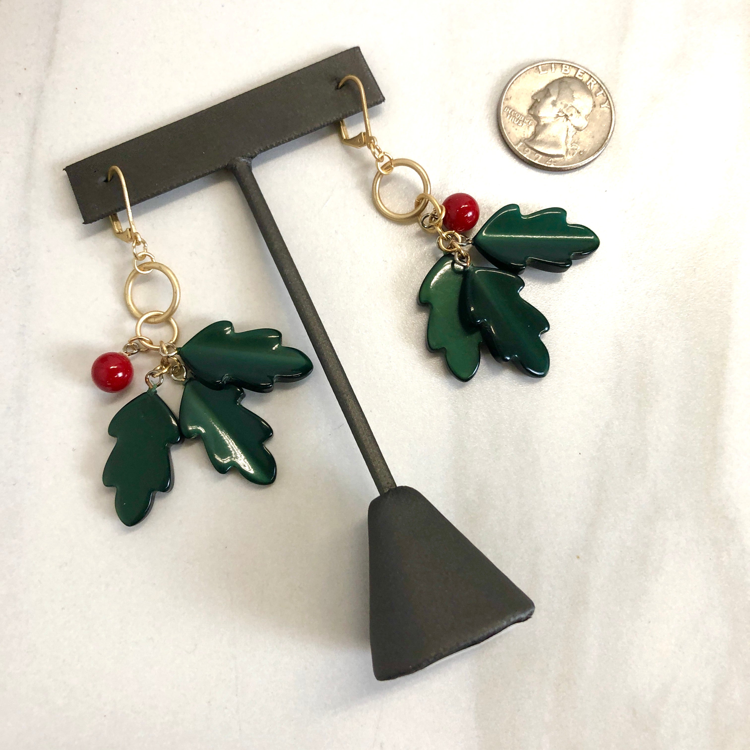 lightweight holiday earrings