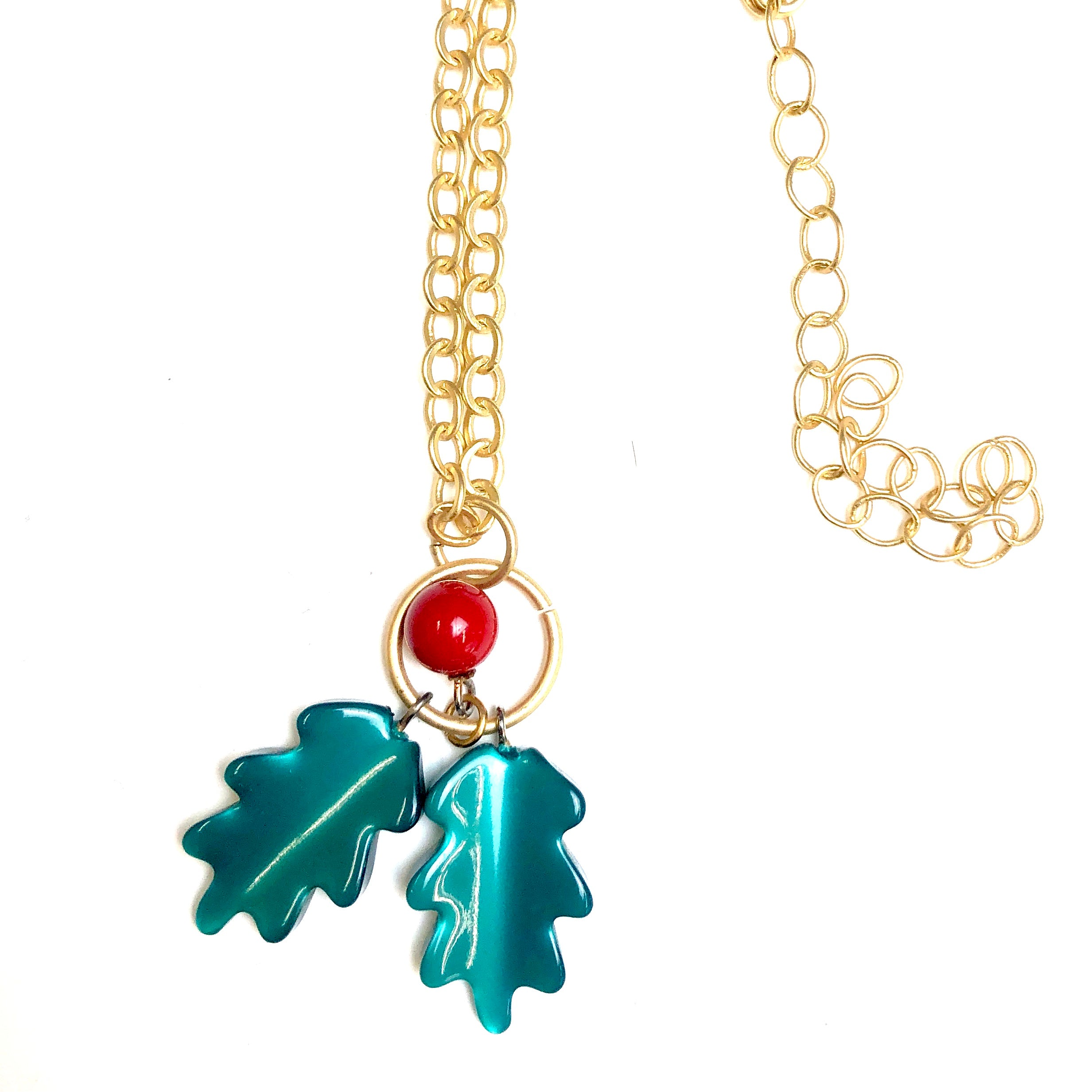 mistletoe necklace