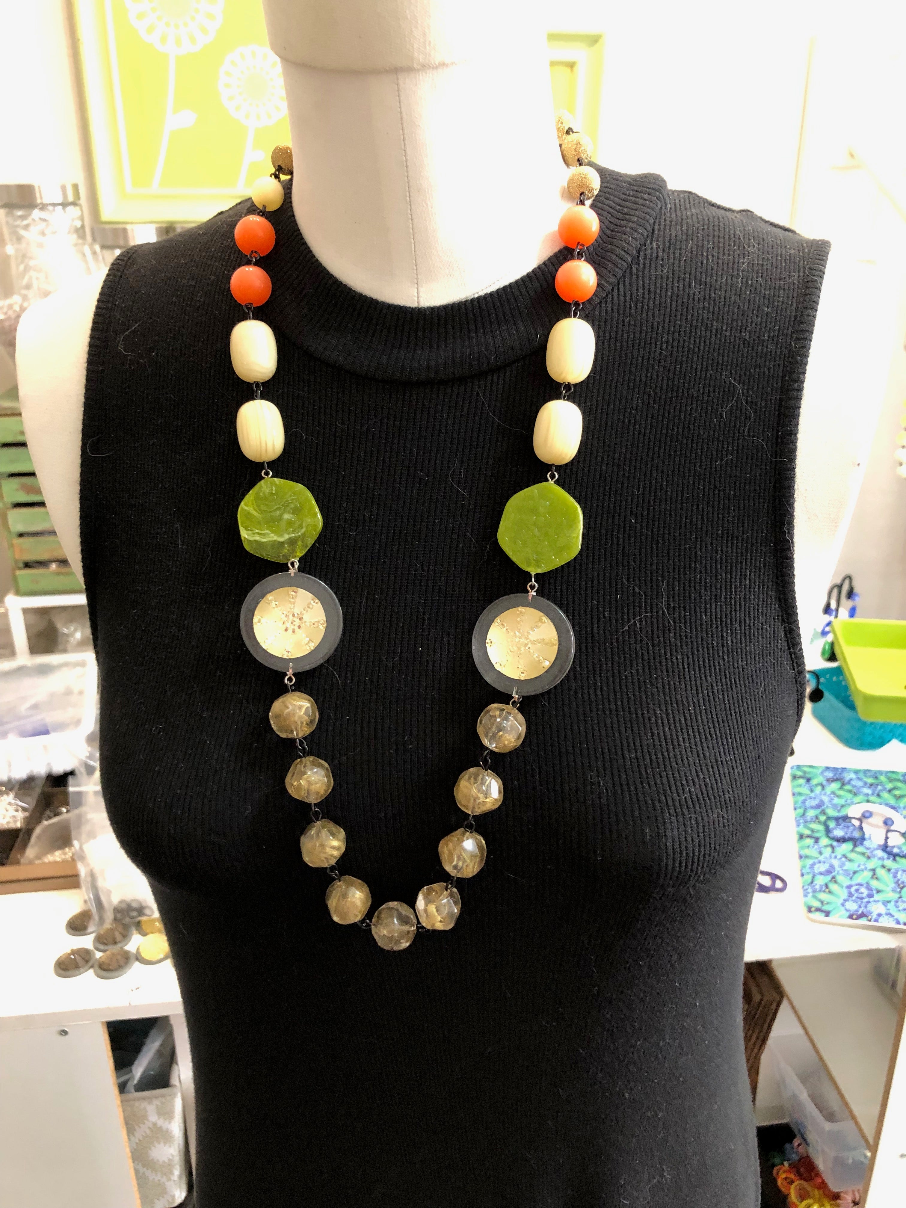 rosary beaded jewelry