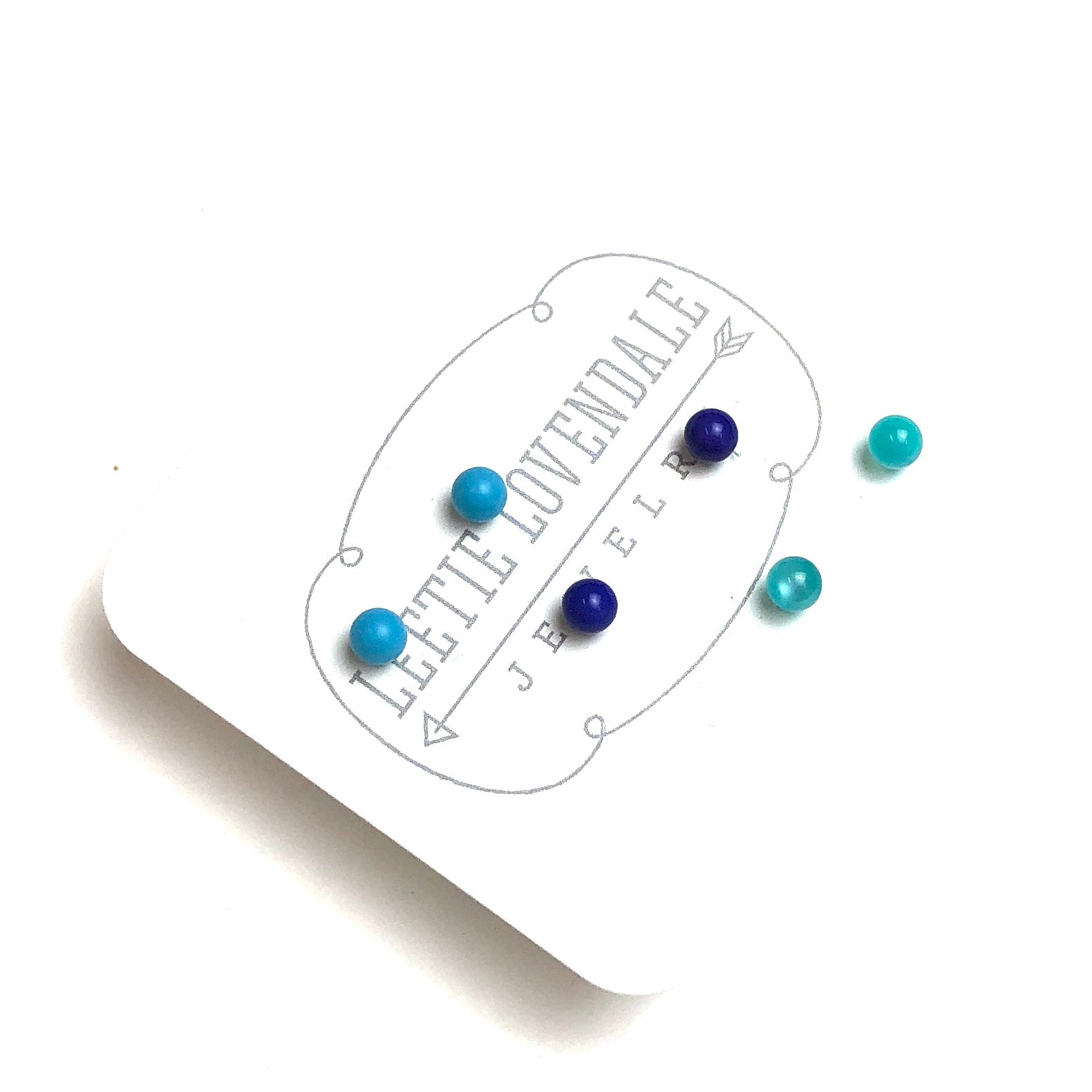 Turquoise & Blues Ombre&