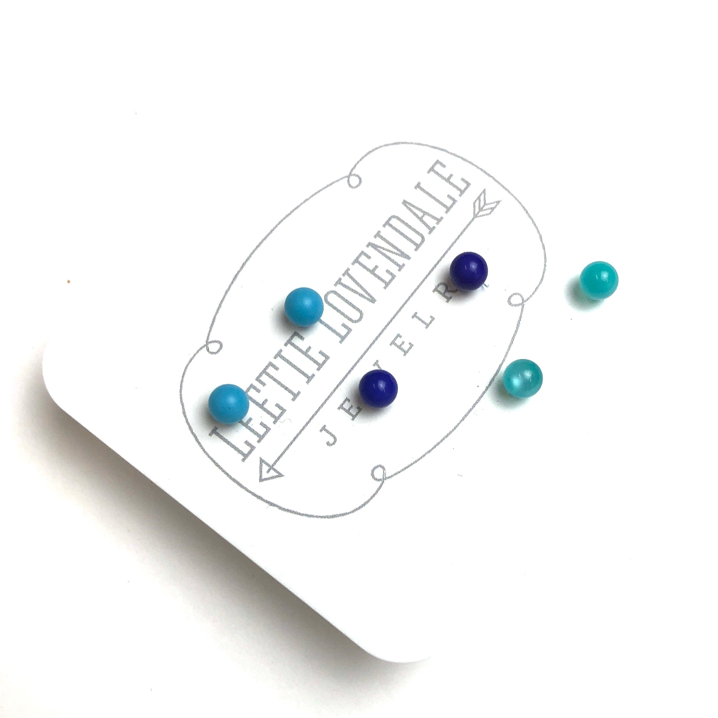 Turquoise & Blues Ombre&