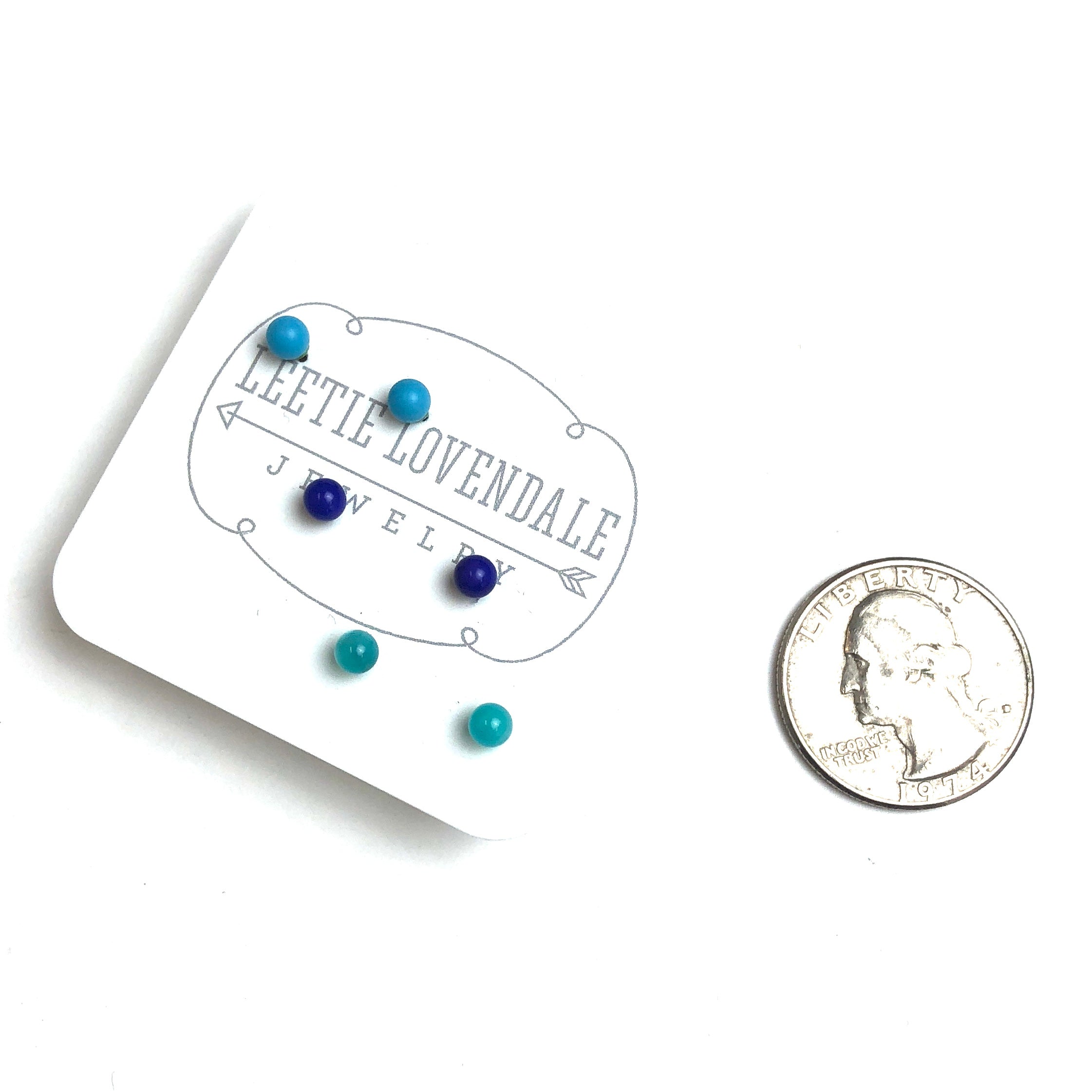 Turquoise & Blues Ombre&