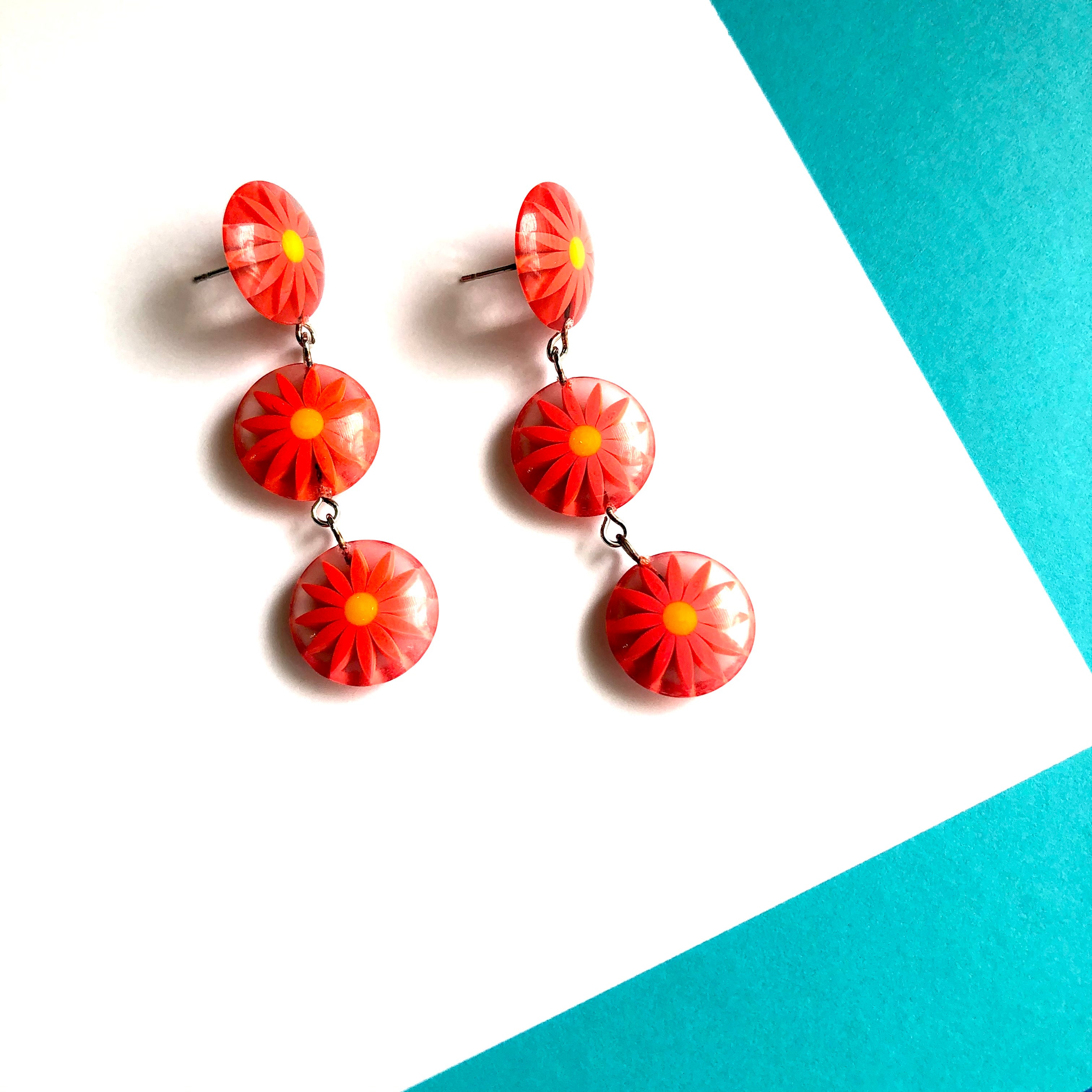 flower acrylic plastic