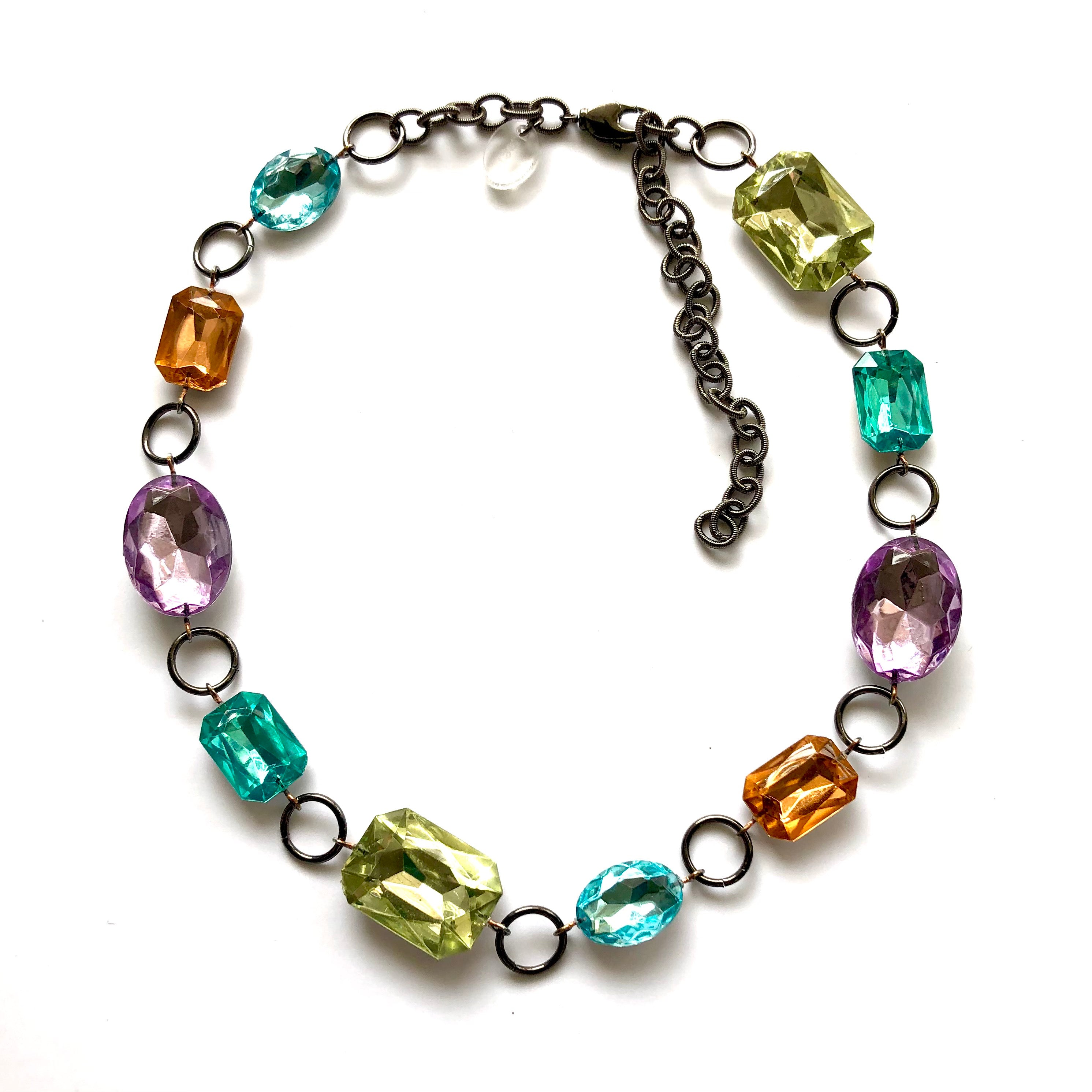 short shine on necklace