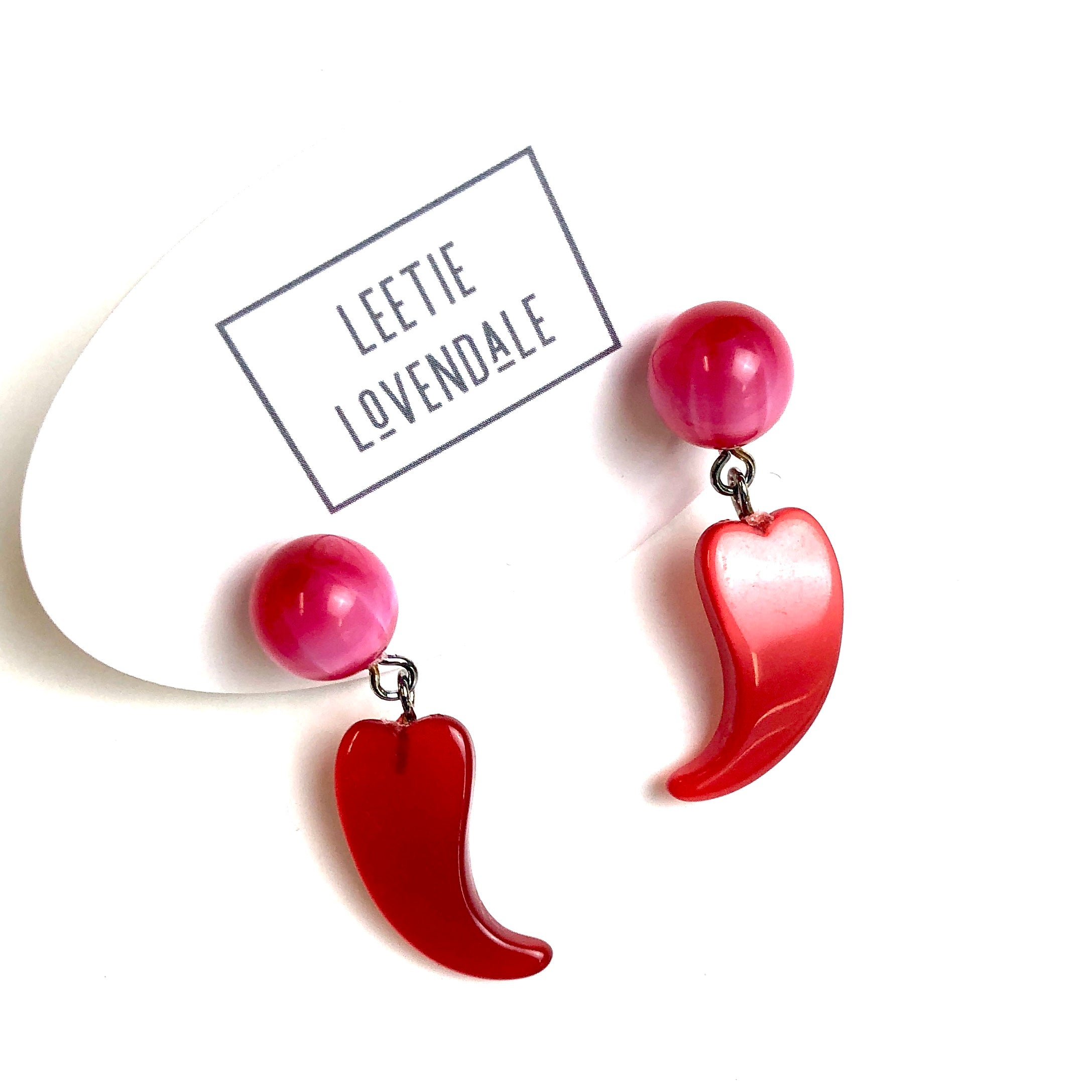 valentines day earrings