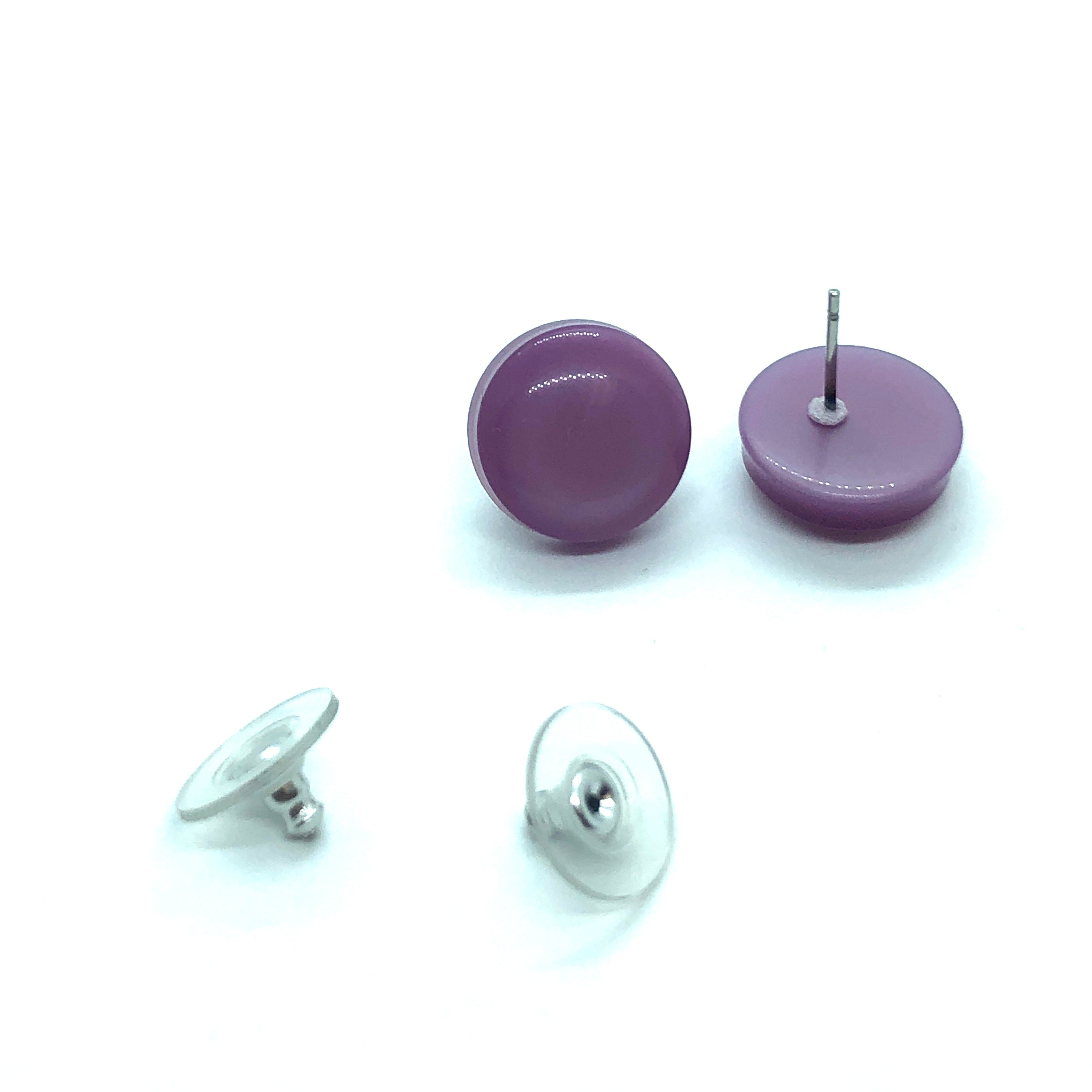 lavender moonglow studs