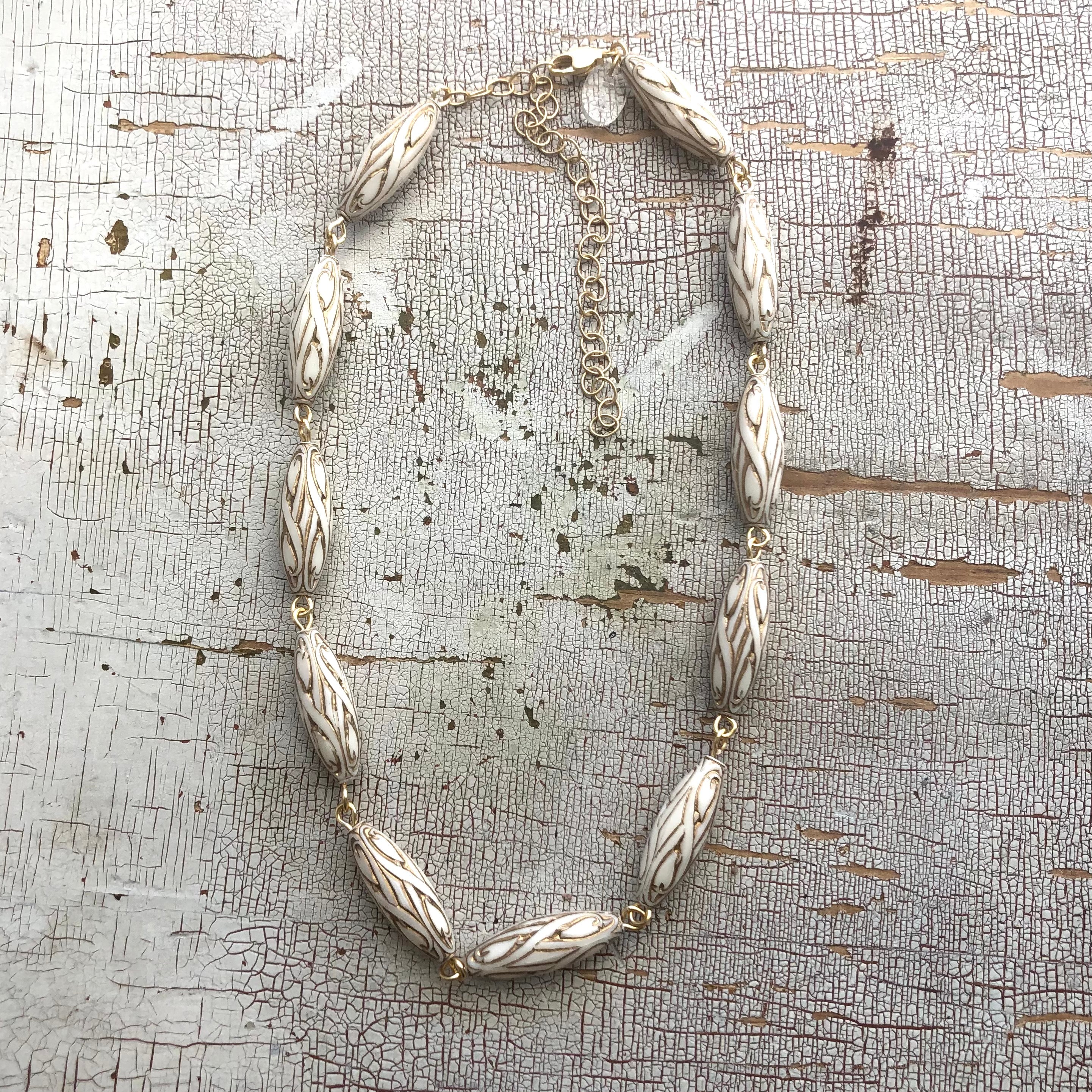 art nouveau amelia necklace