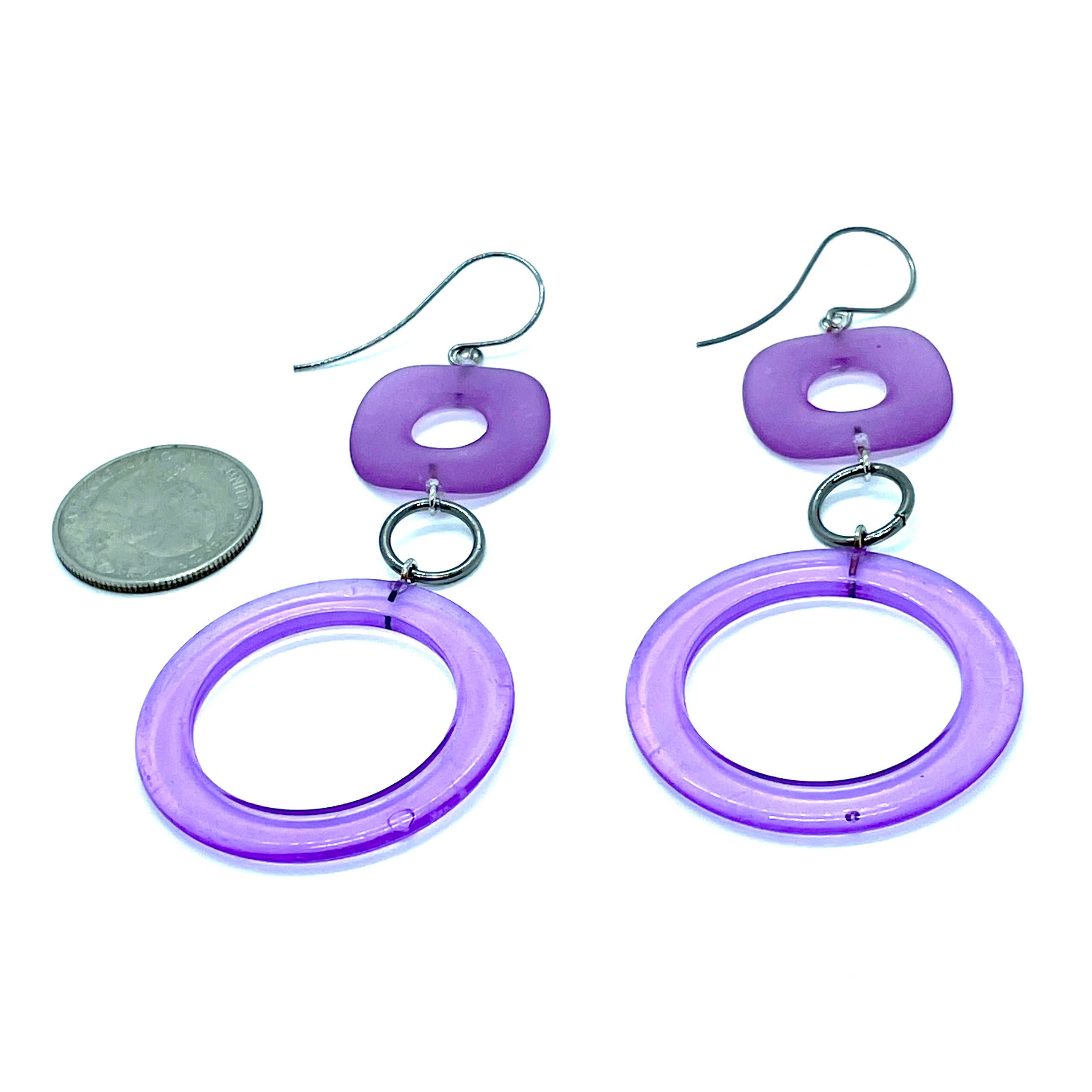 Lucite Drop Earrings
