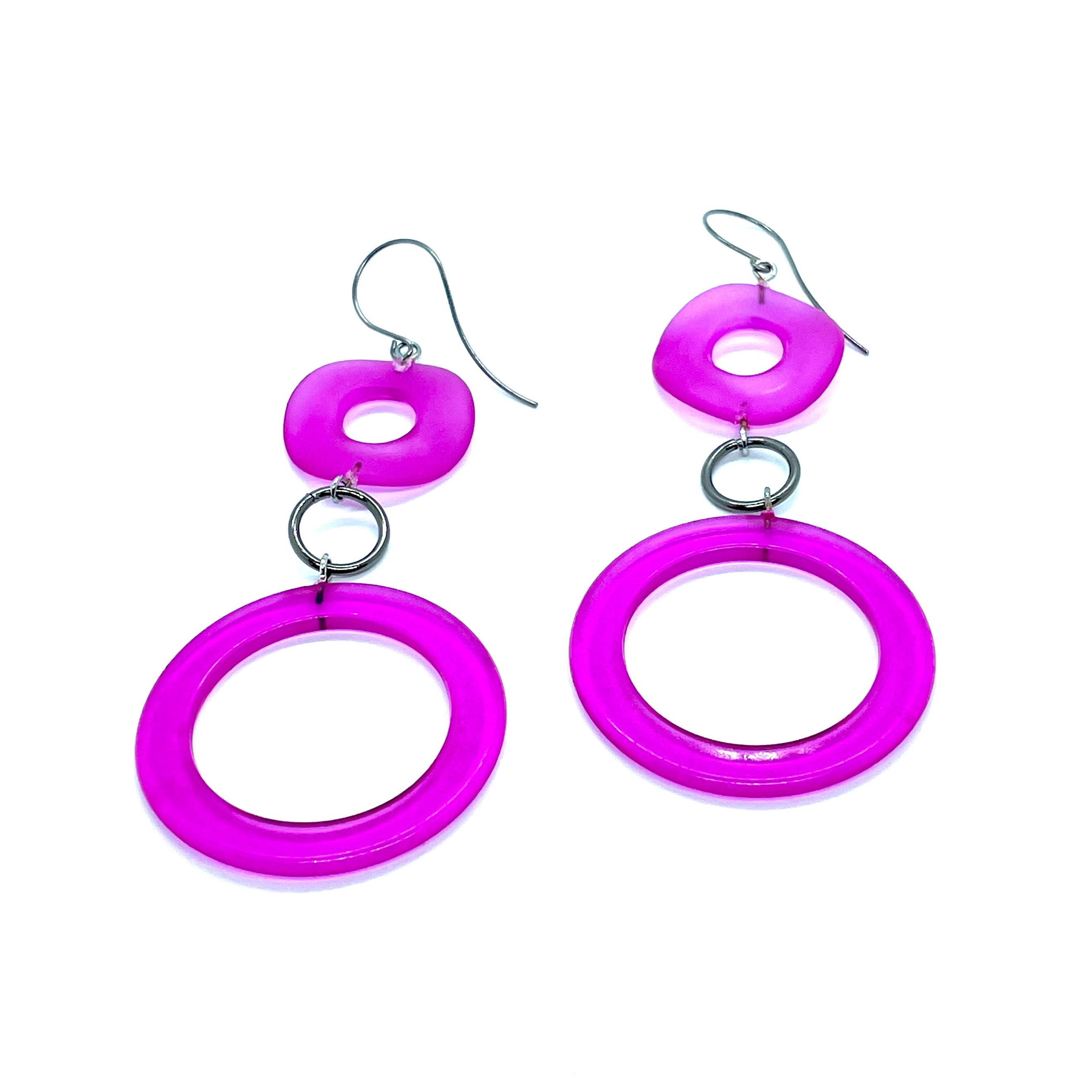 Hot Pink Olivia Earrings