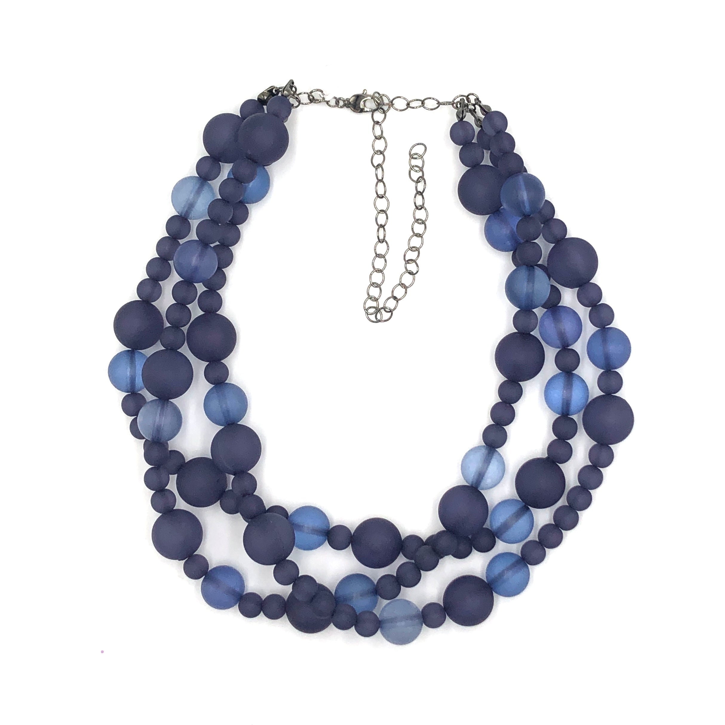 blue necklace