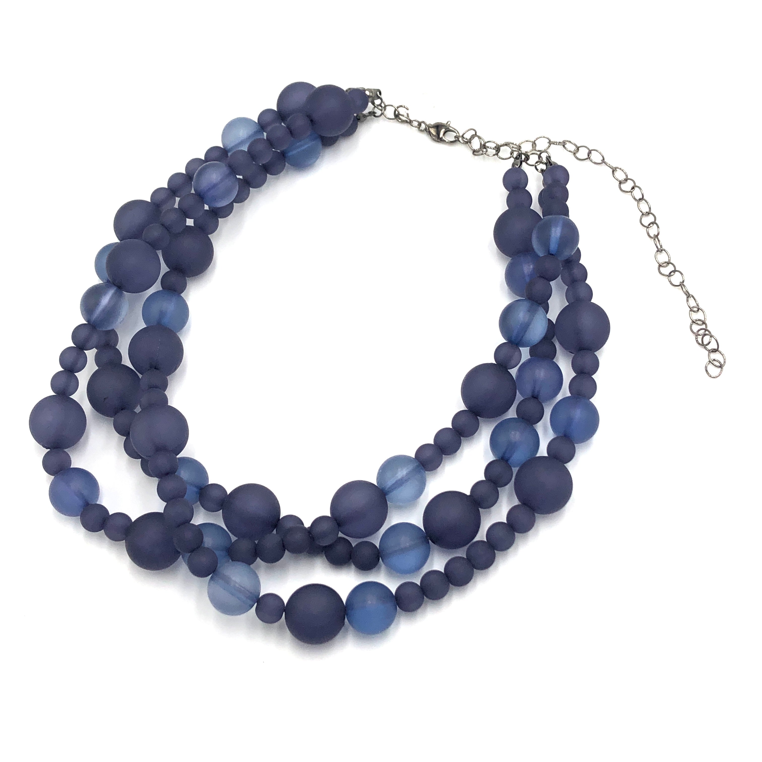 multi strand necklace beaded