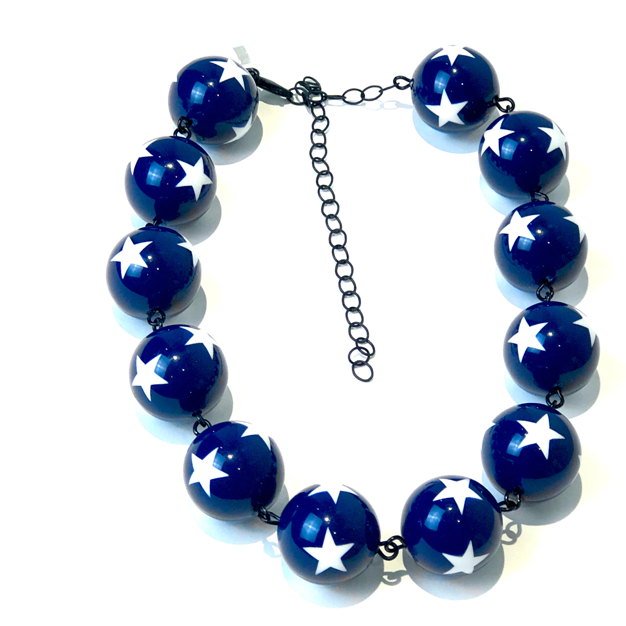 navy blue necklace