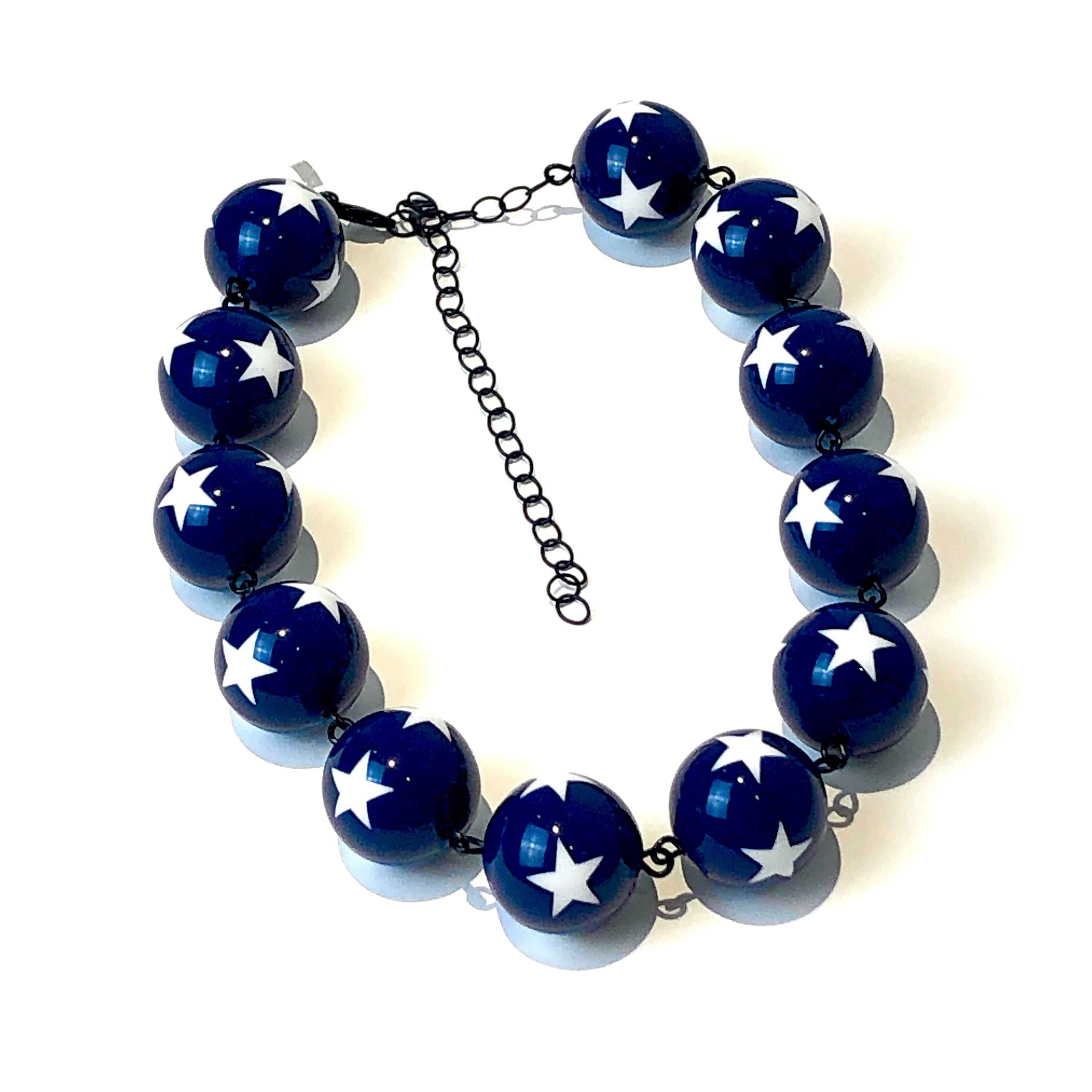 blue star necklace