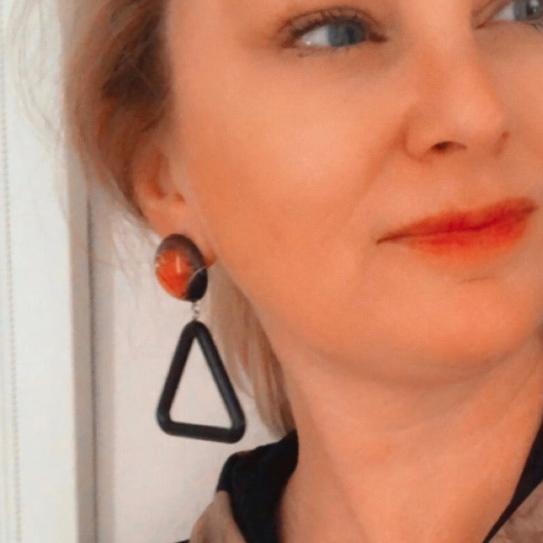 statement vintage earrings