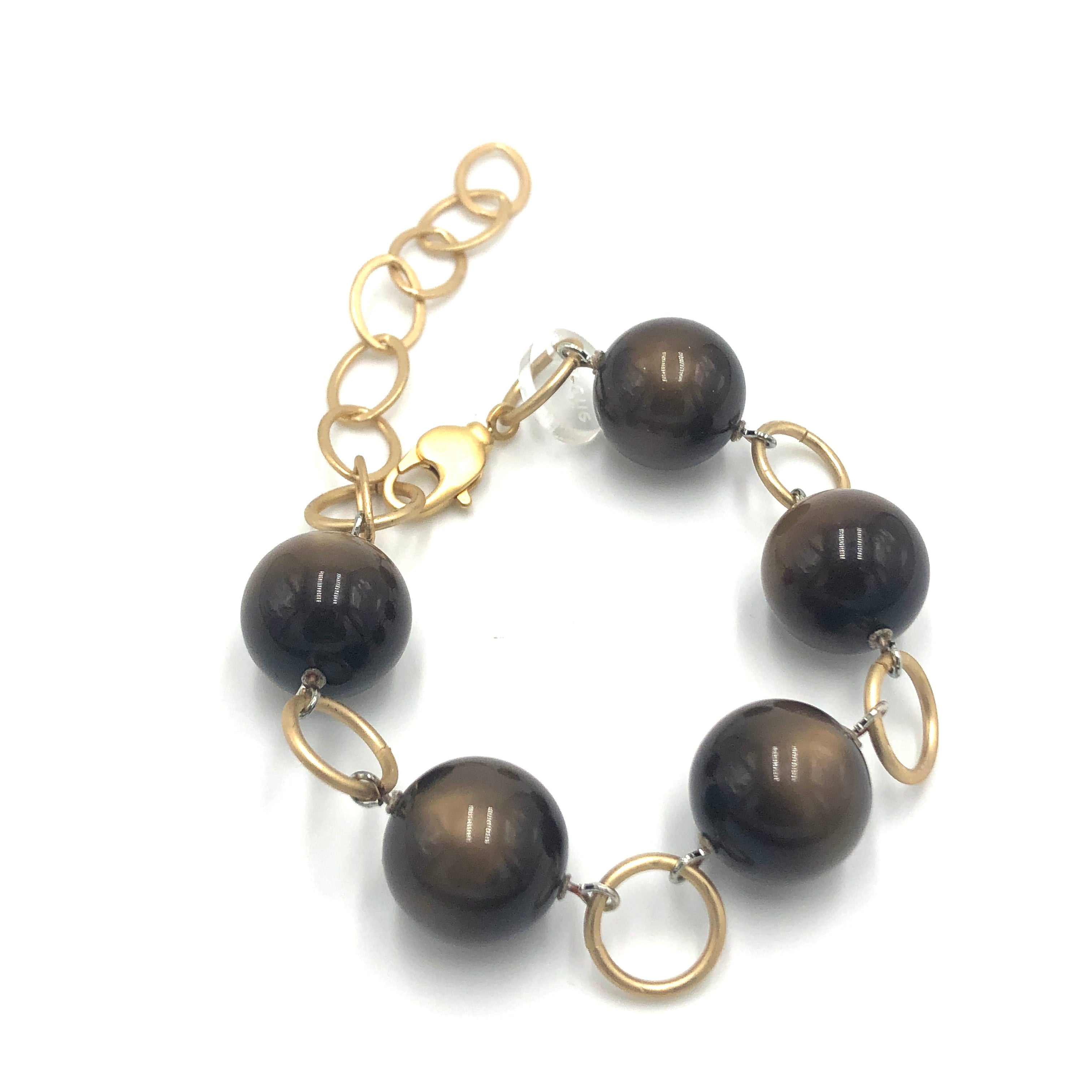 brown stations bracelet