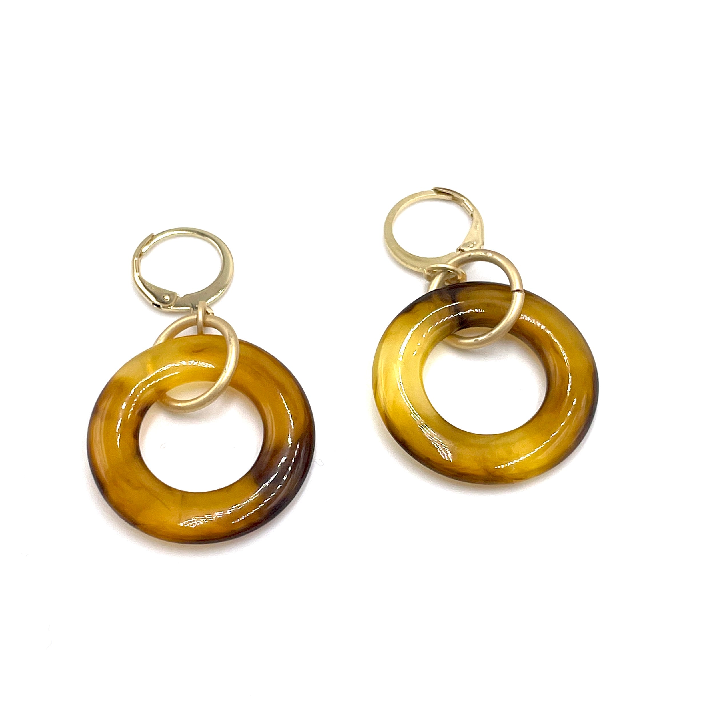 Gold Drop Earrings
