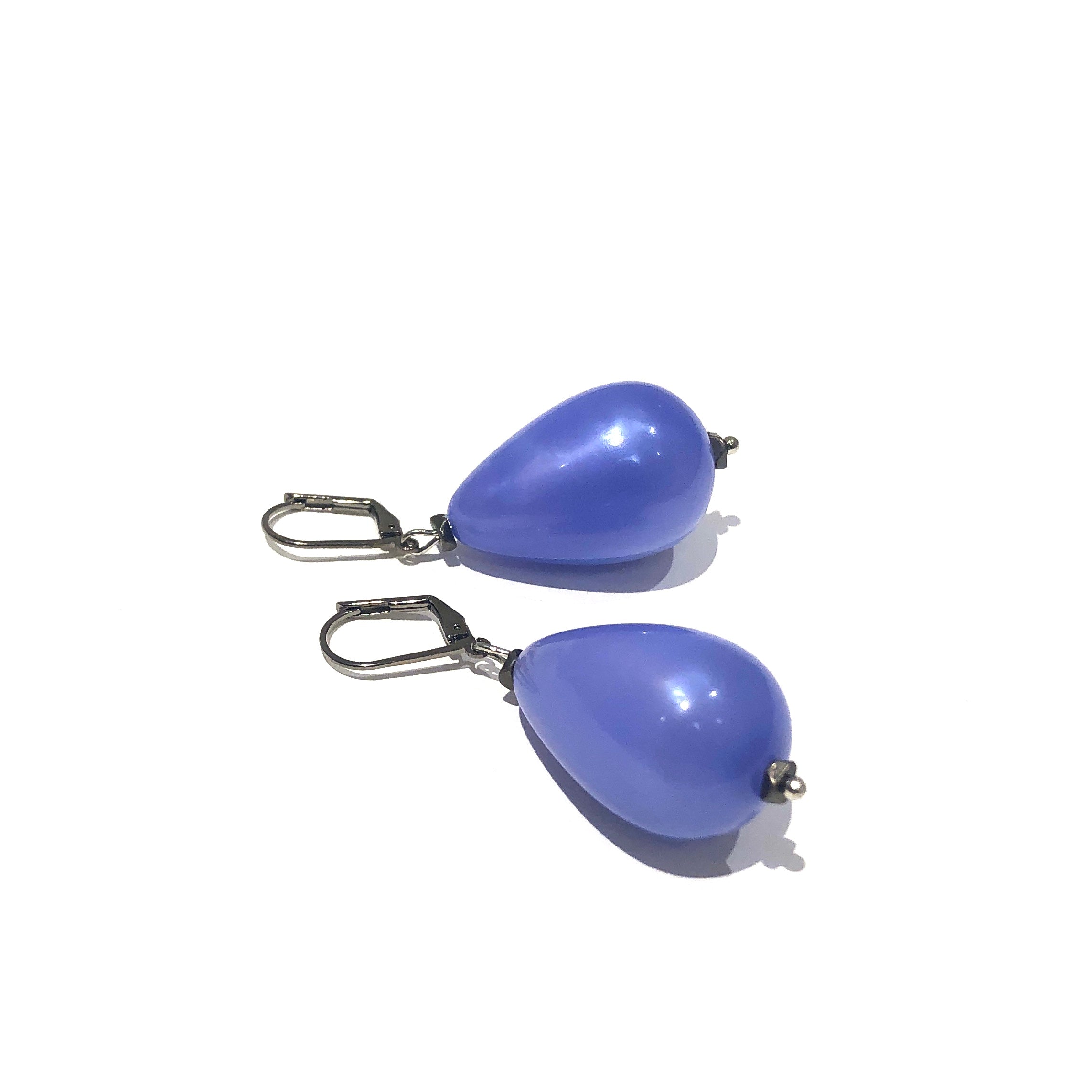 lavender earrings