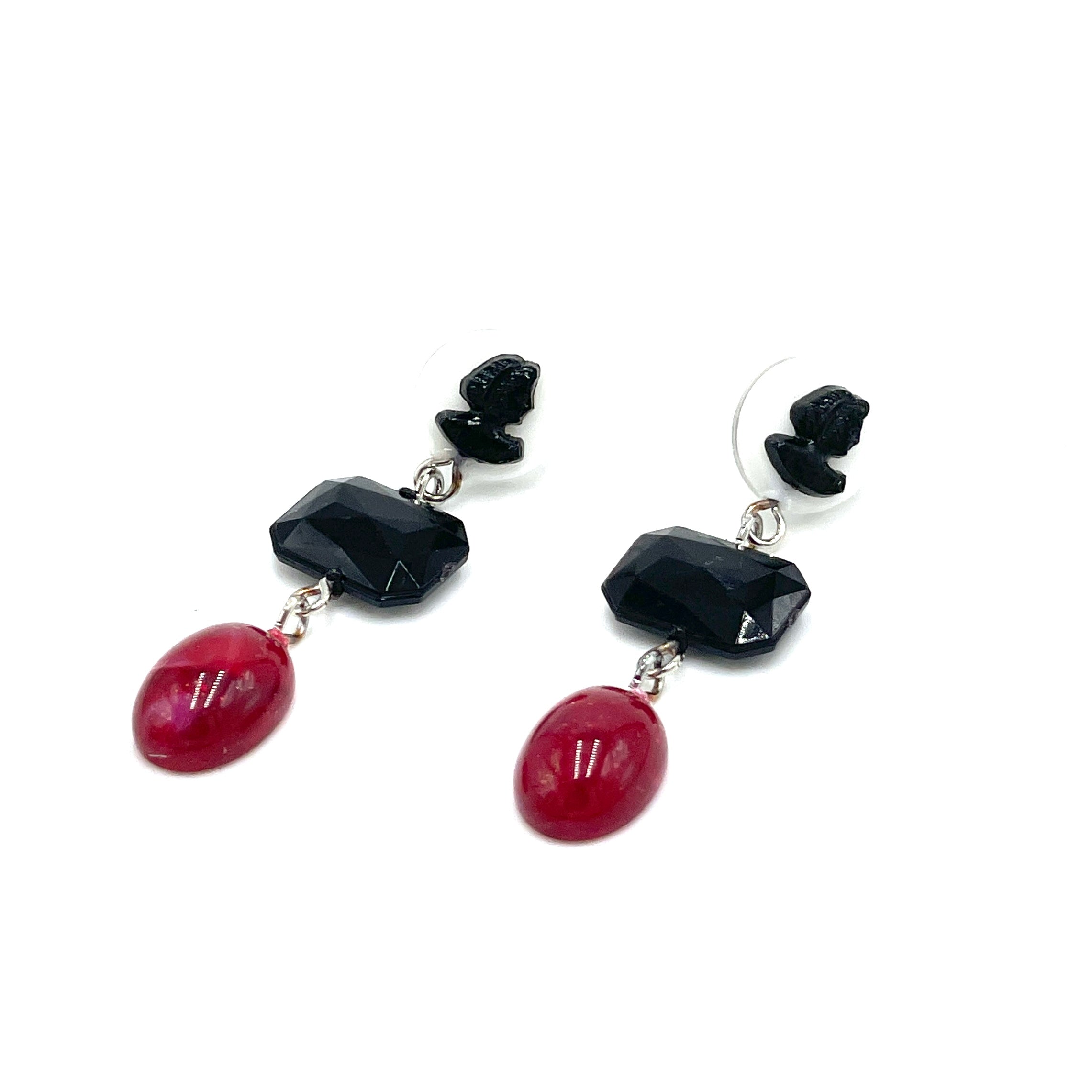 Lucite Trinket Earrings