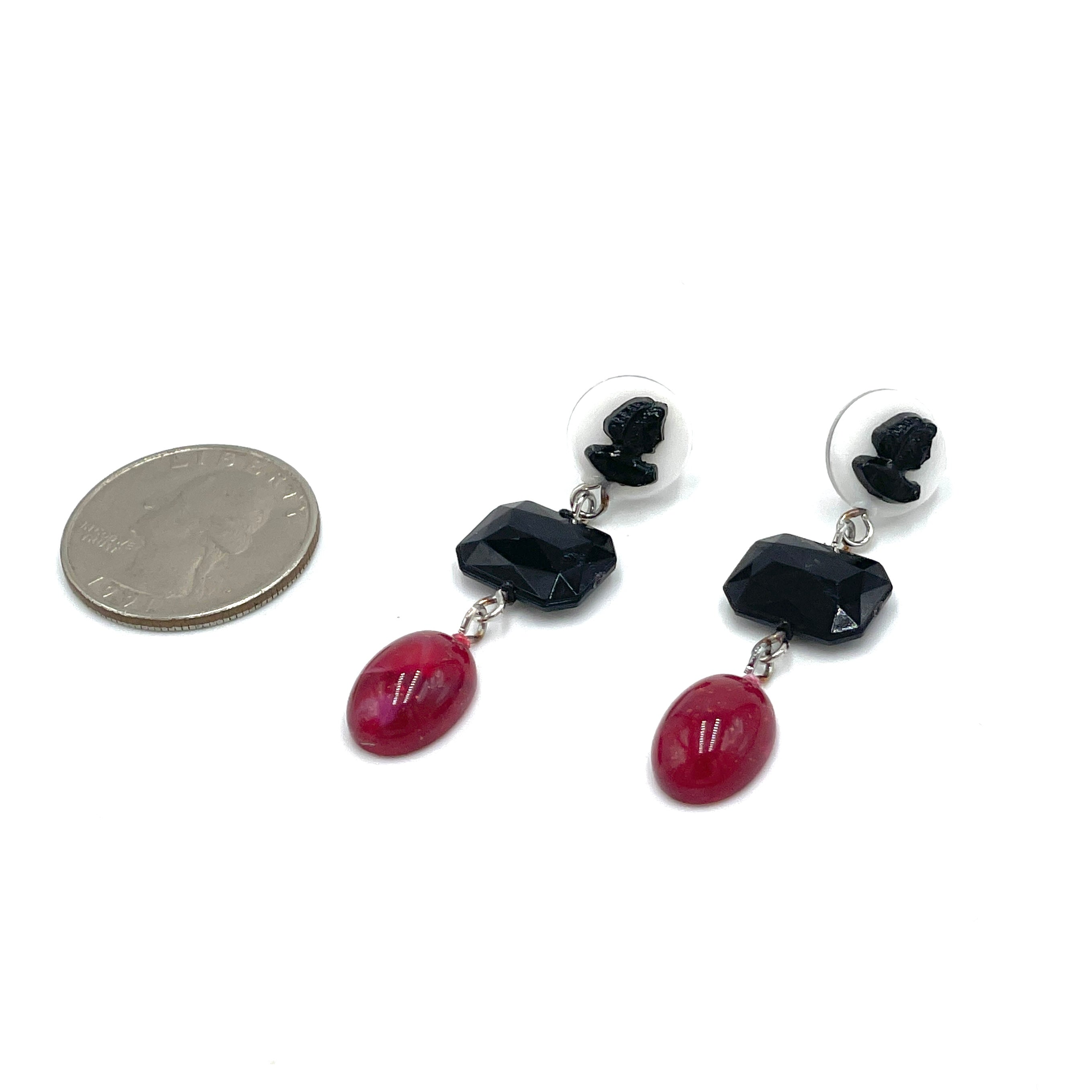 Vintage Lucite Earrings