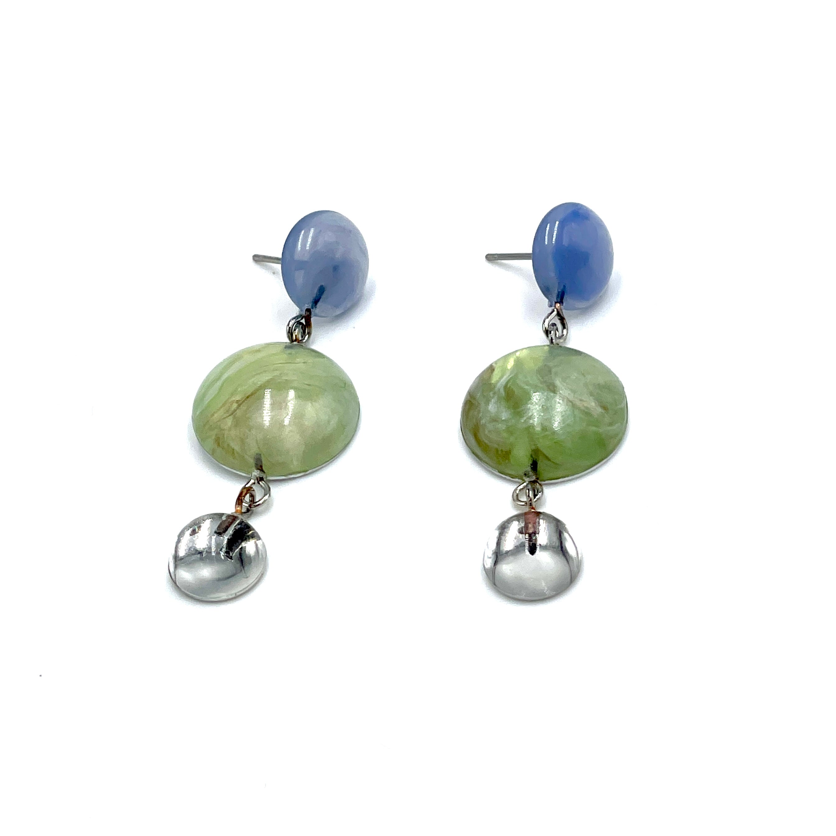 Lucite Trinket Earrings