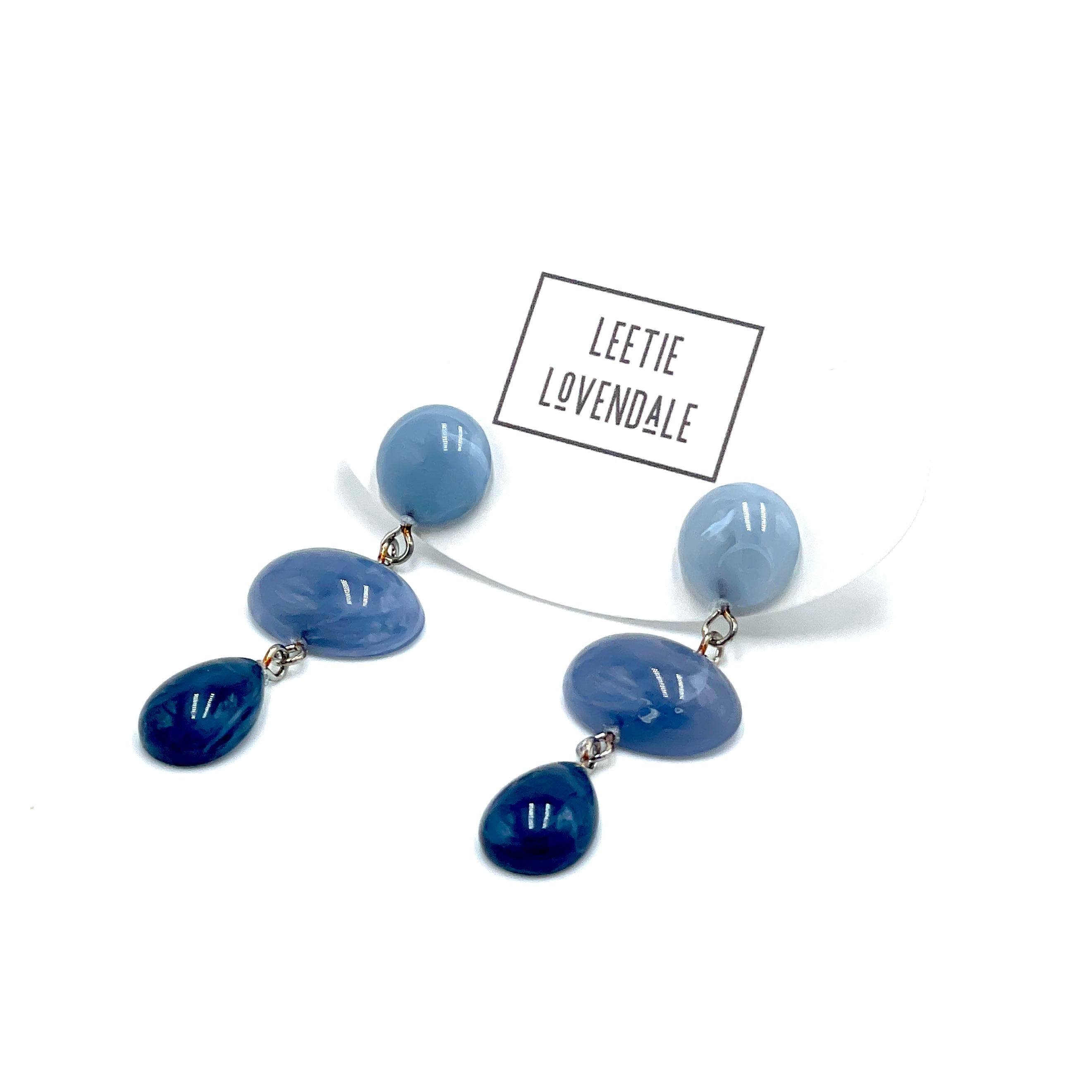 Sapphire Lucite Drops