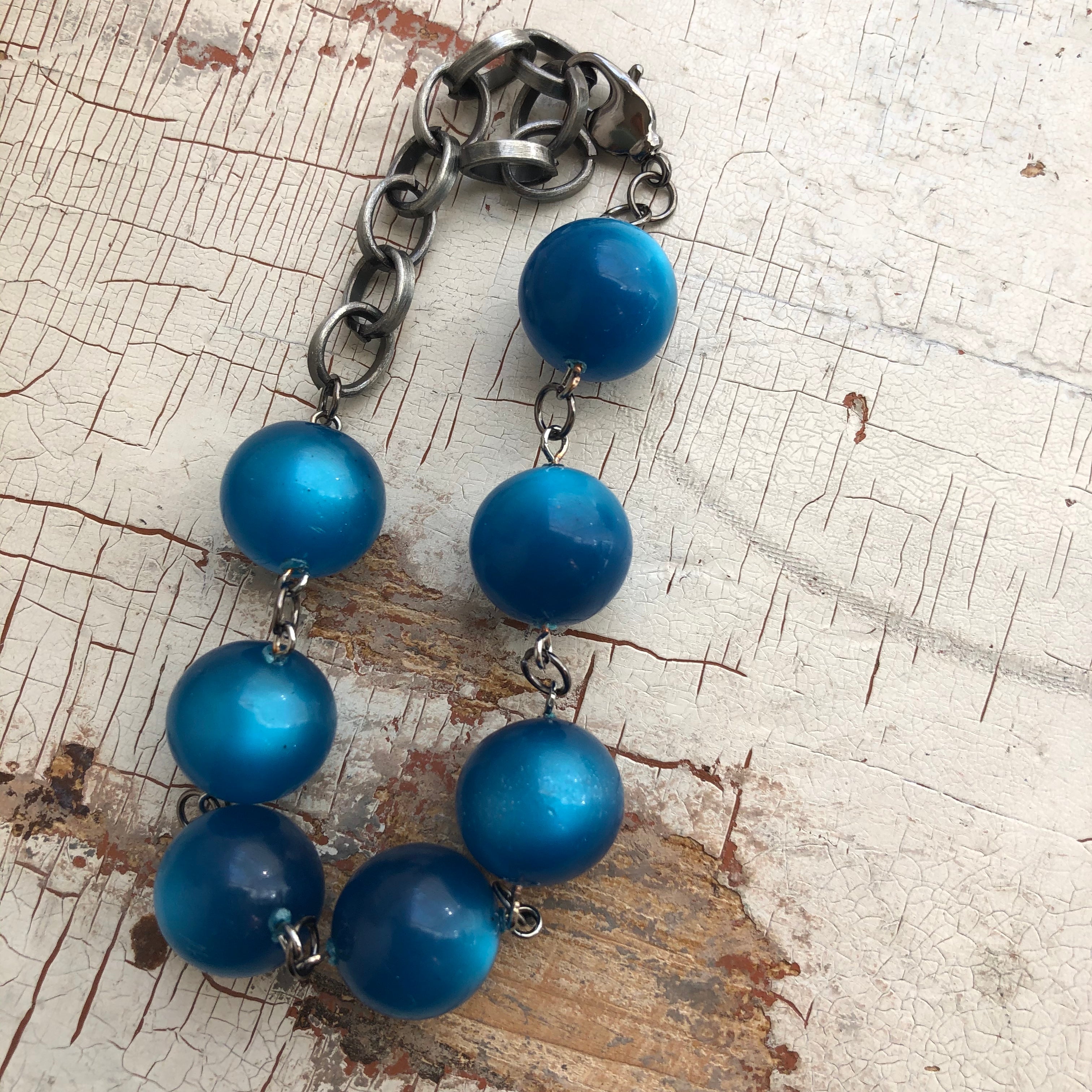aqua moonglow bracelet