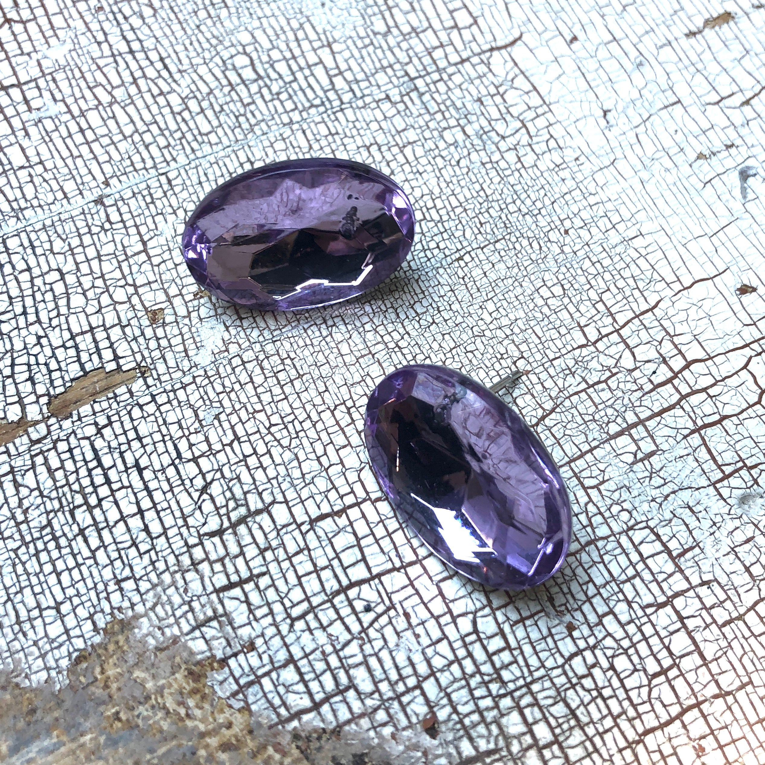 light purple earrings