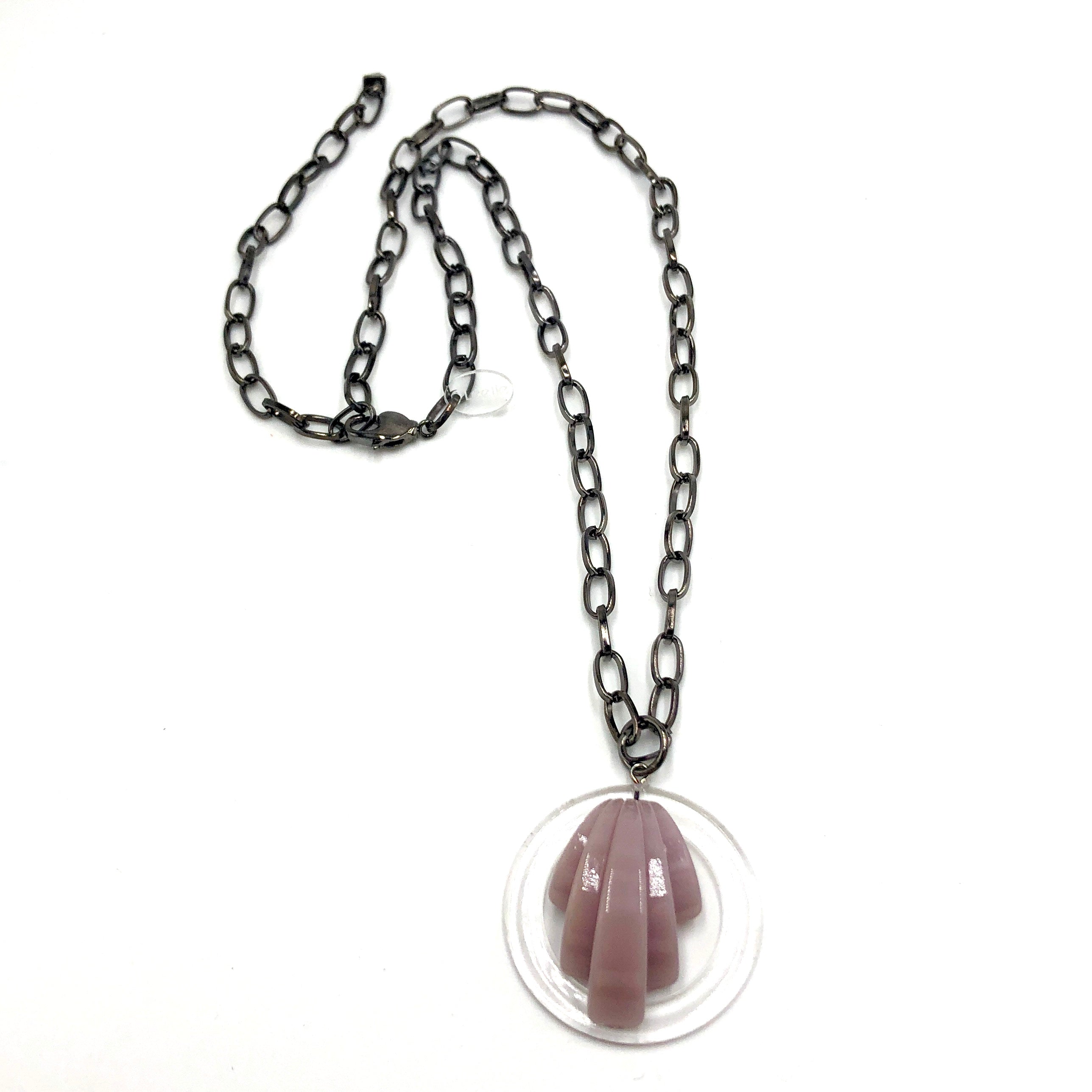 pink pendant necklace