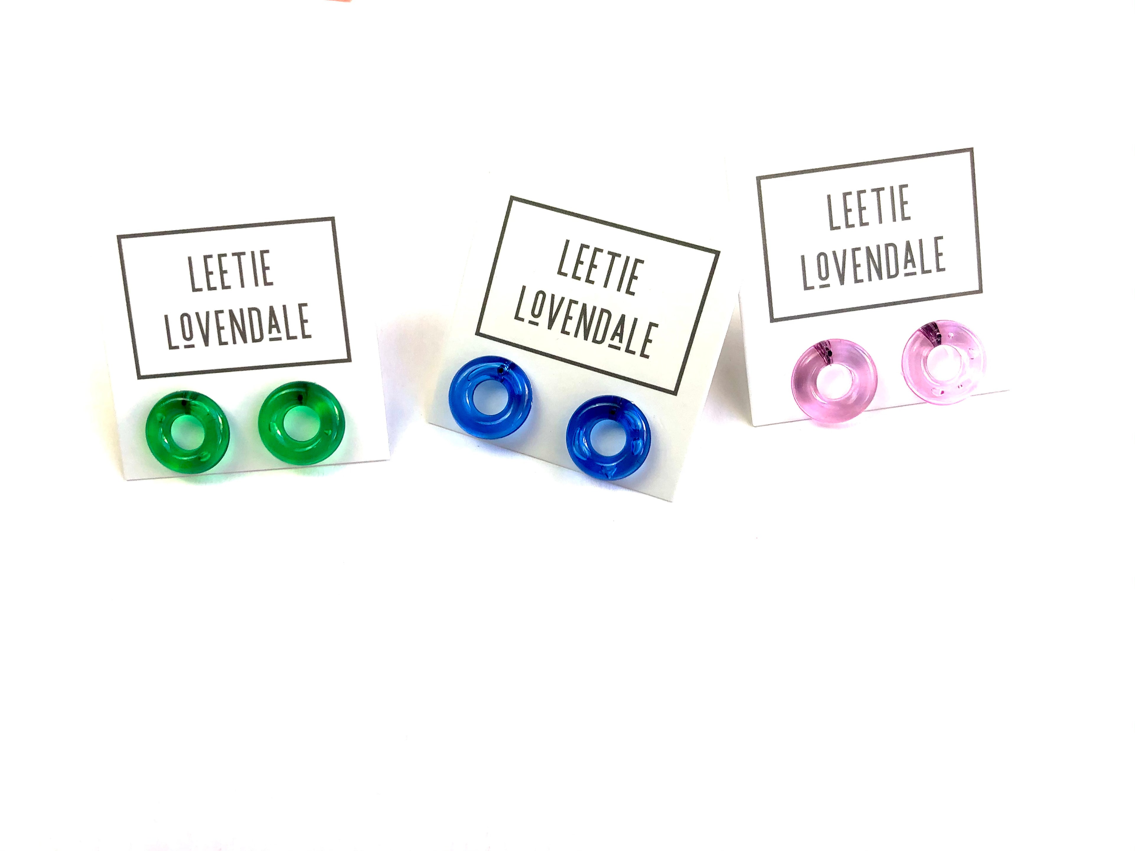 Mini Donut Stud Earrings - DoorBusters!