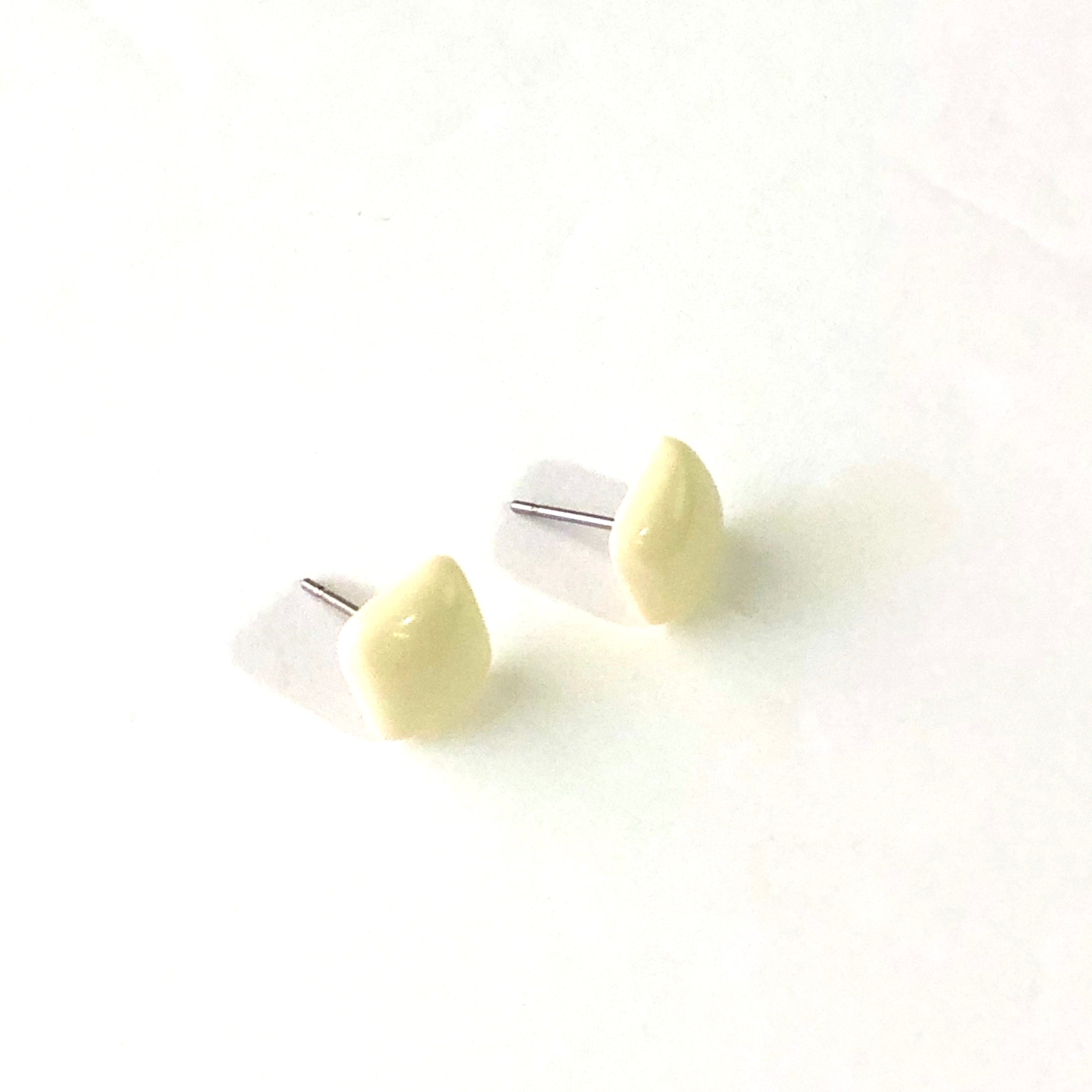 off white acrylic studs