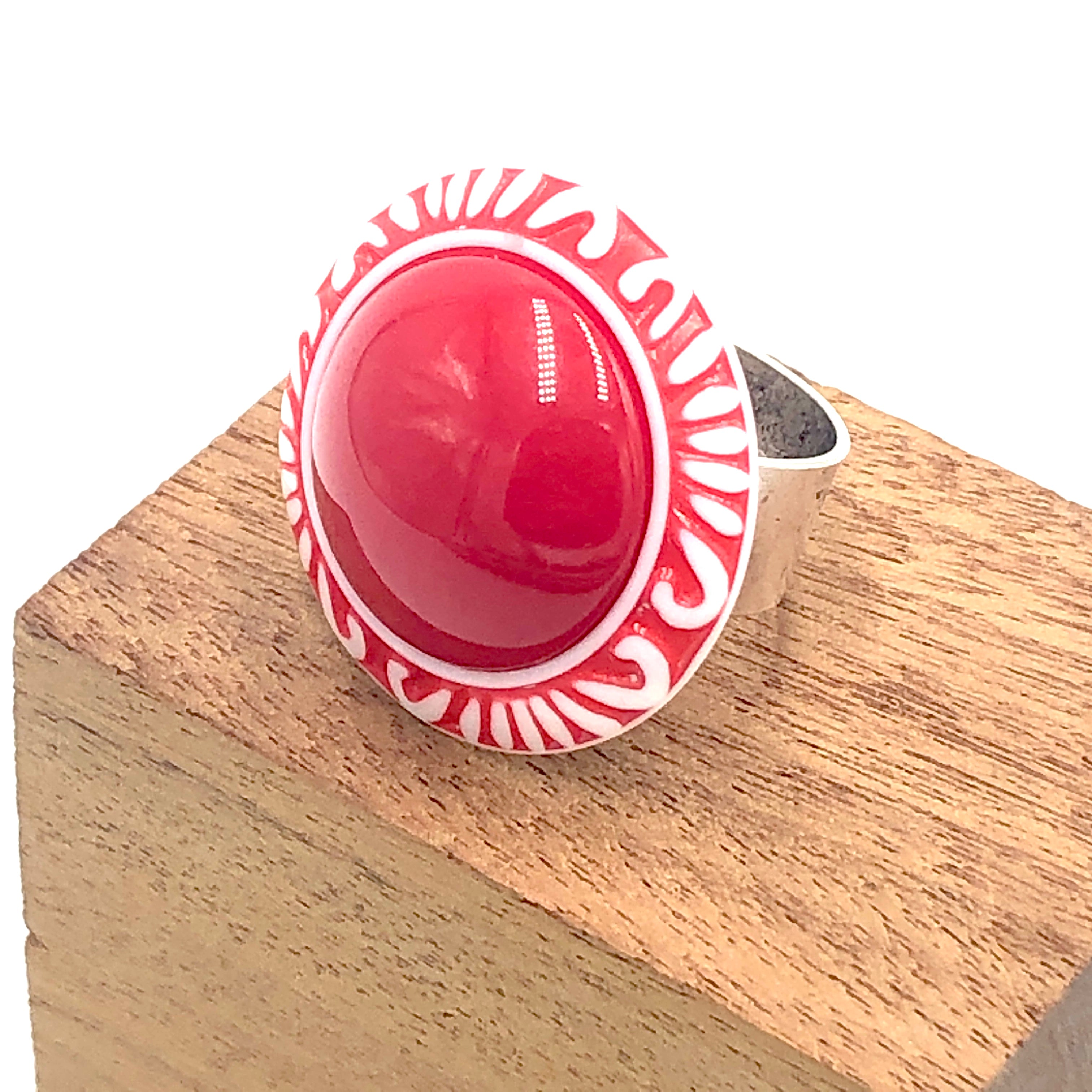 vintage lucite ring