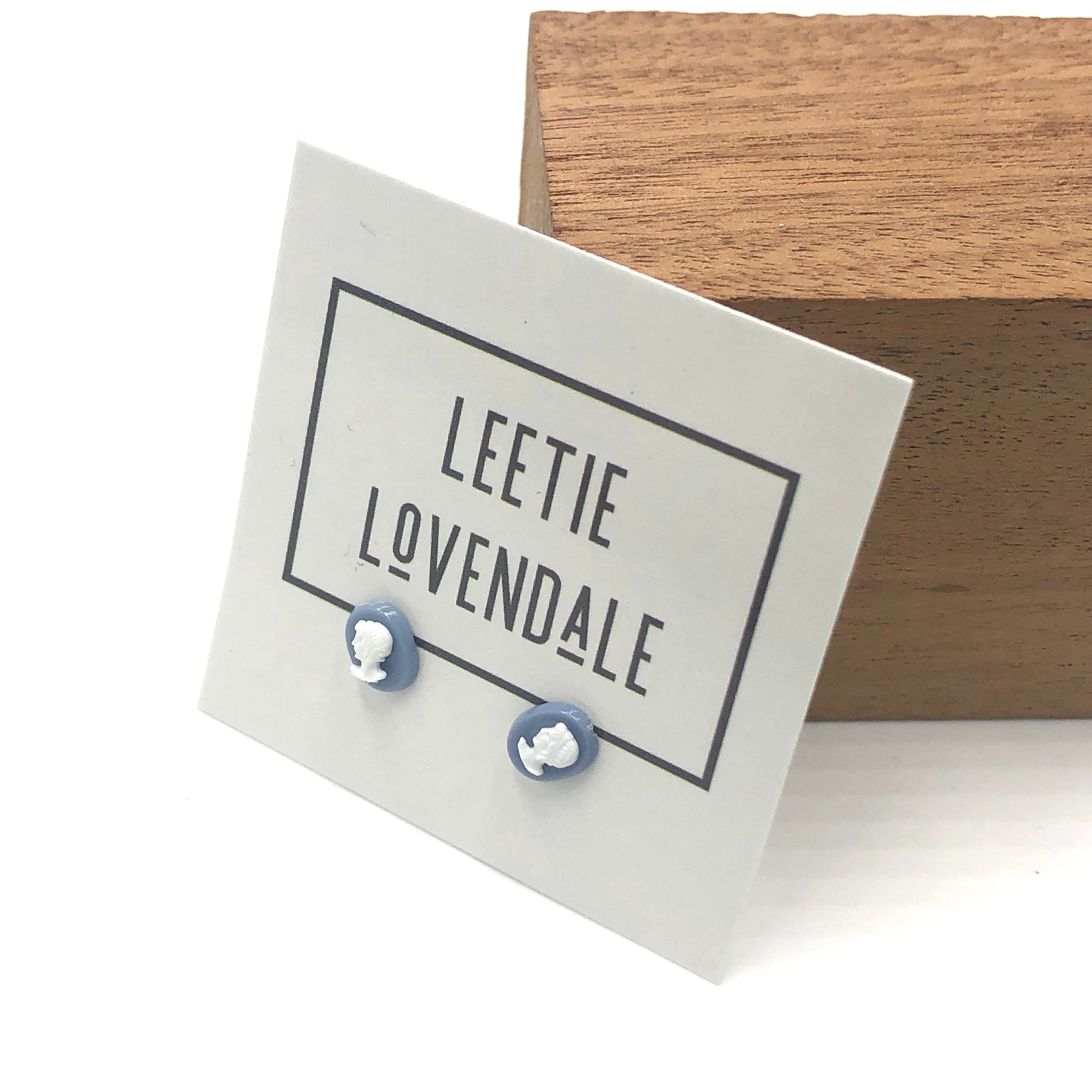 wedgewood blue studs