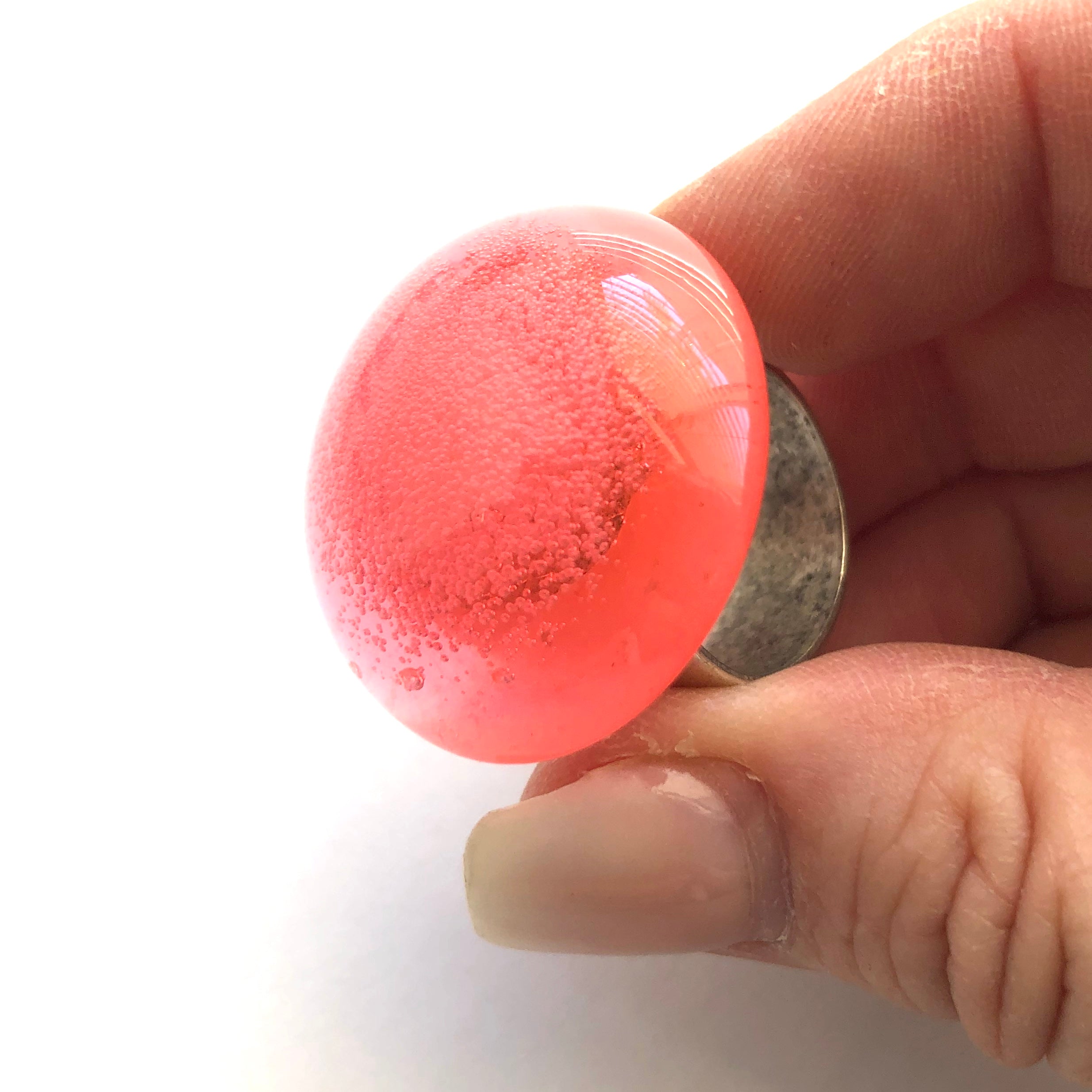 Lollipop Lucite Cocktail Ring