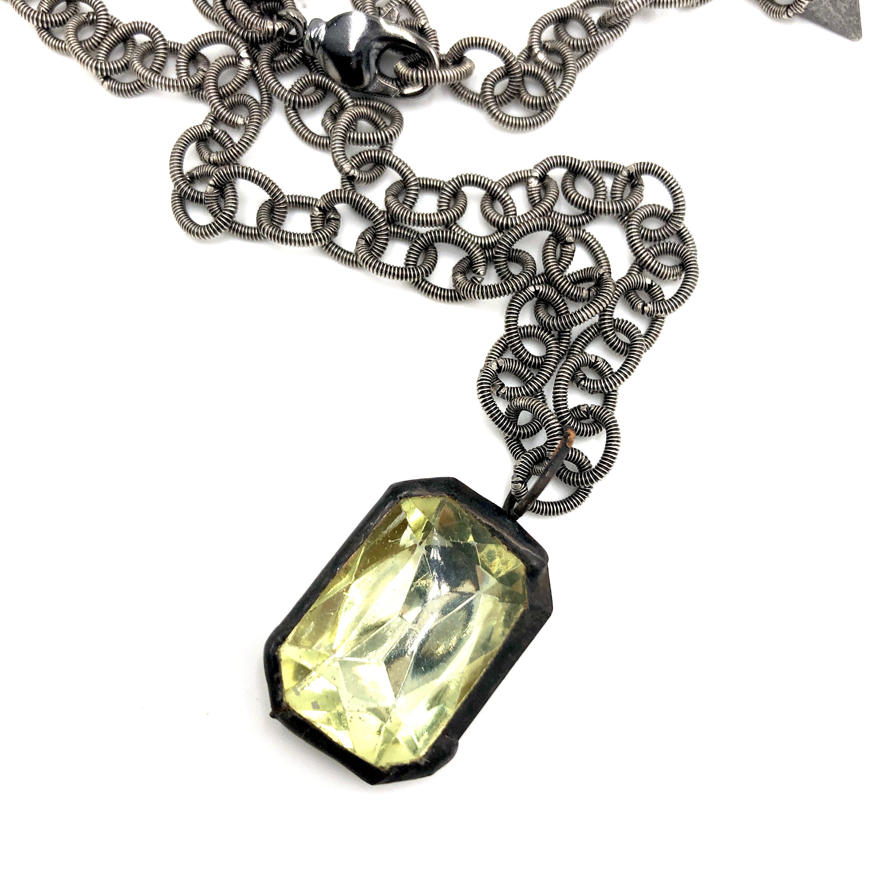 relic pendant yellow