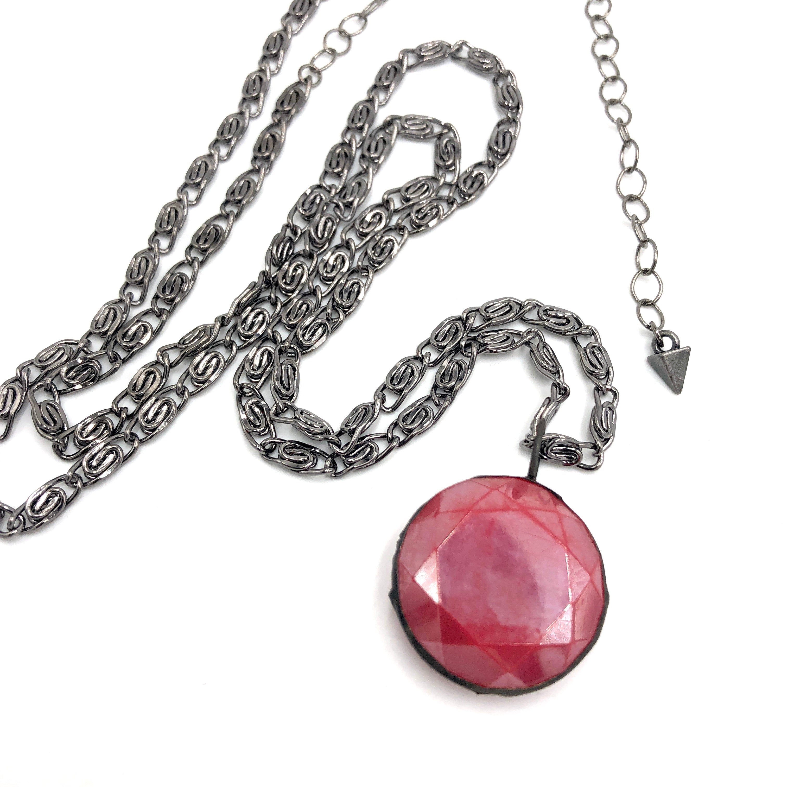 red luster necklace