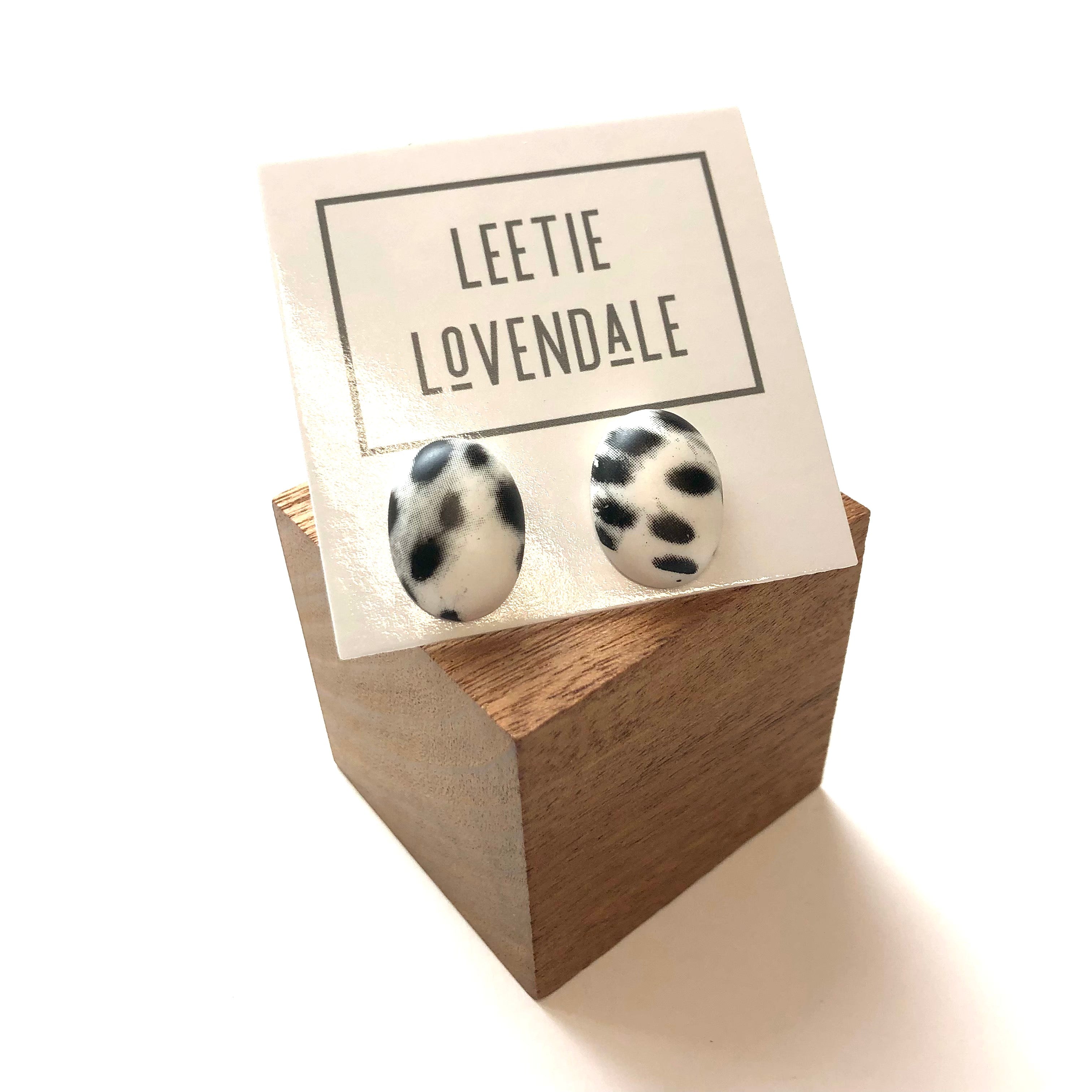 animal print earrings