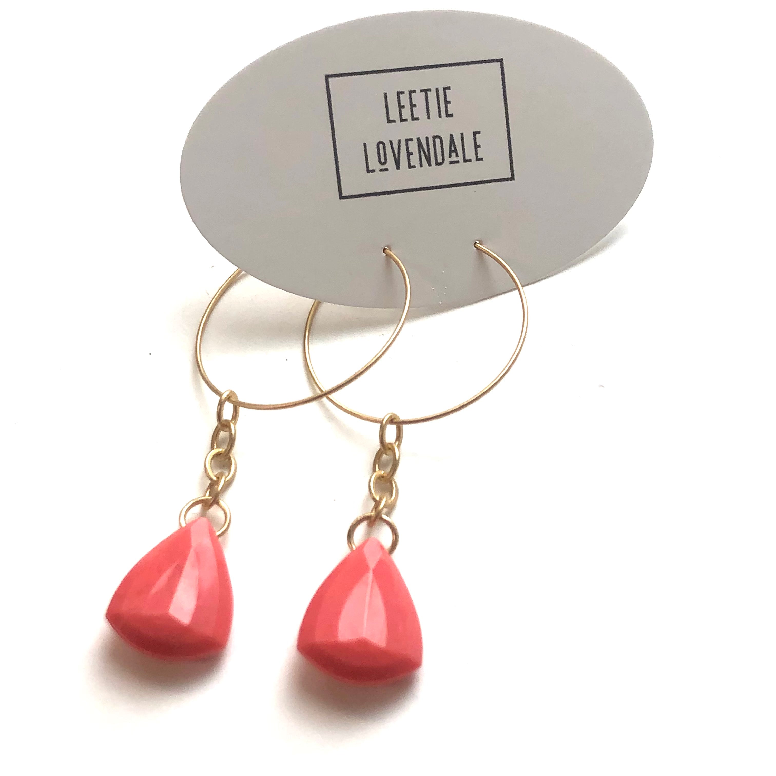 vintage brio earrings