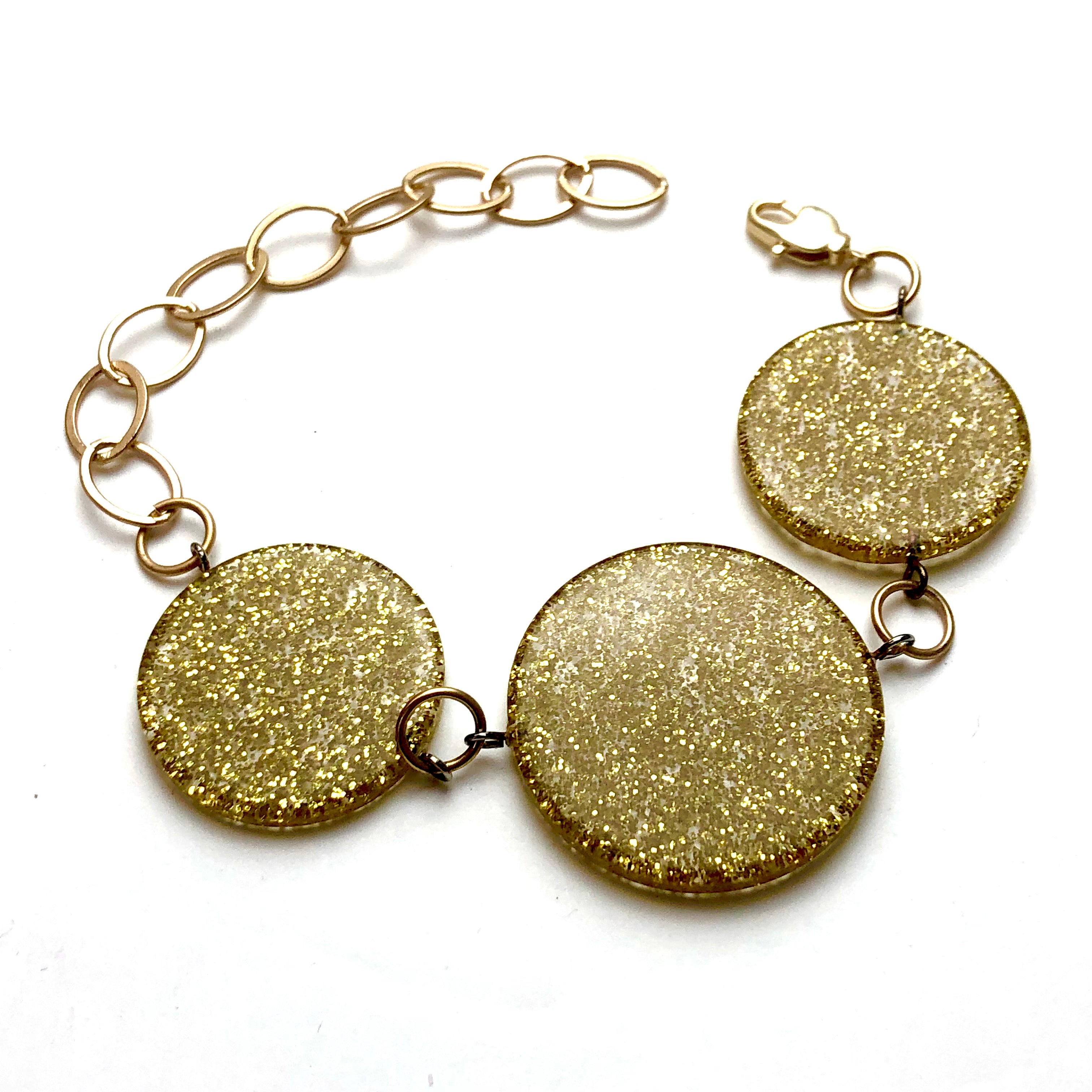 glitter bracelet