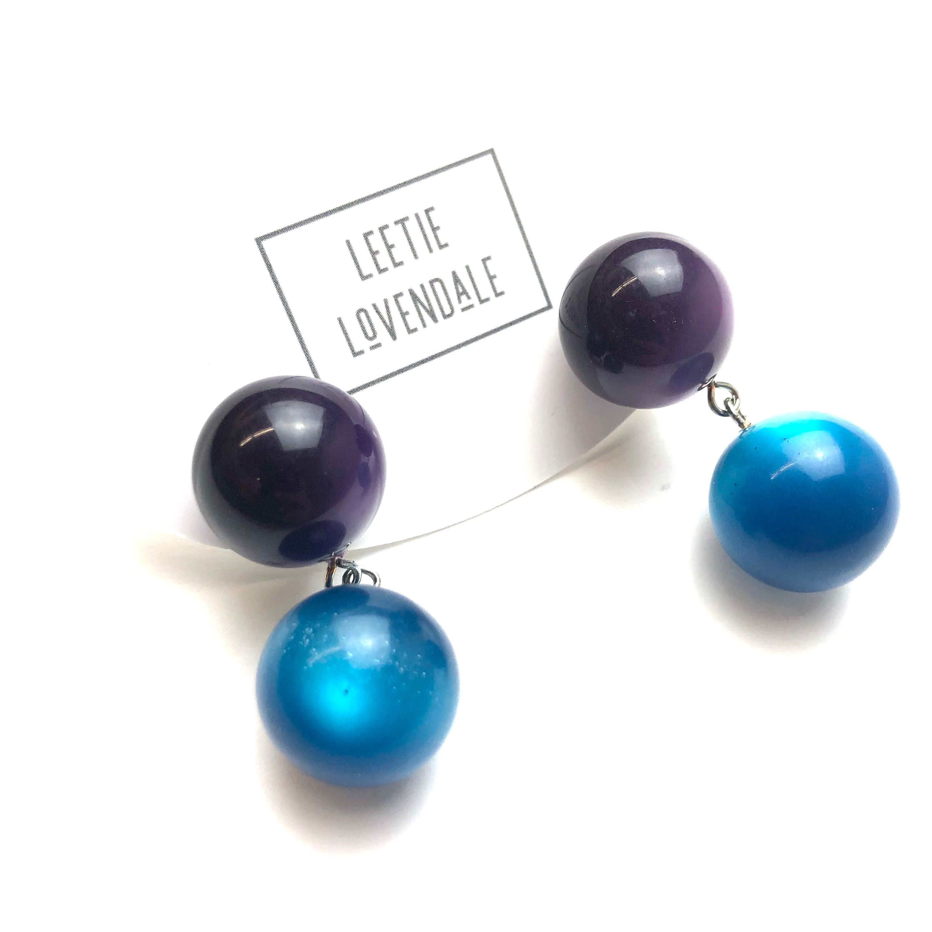 lucite earrings