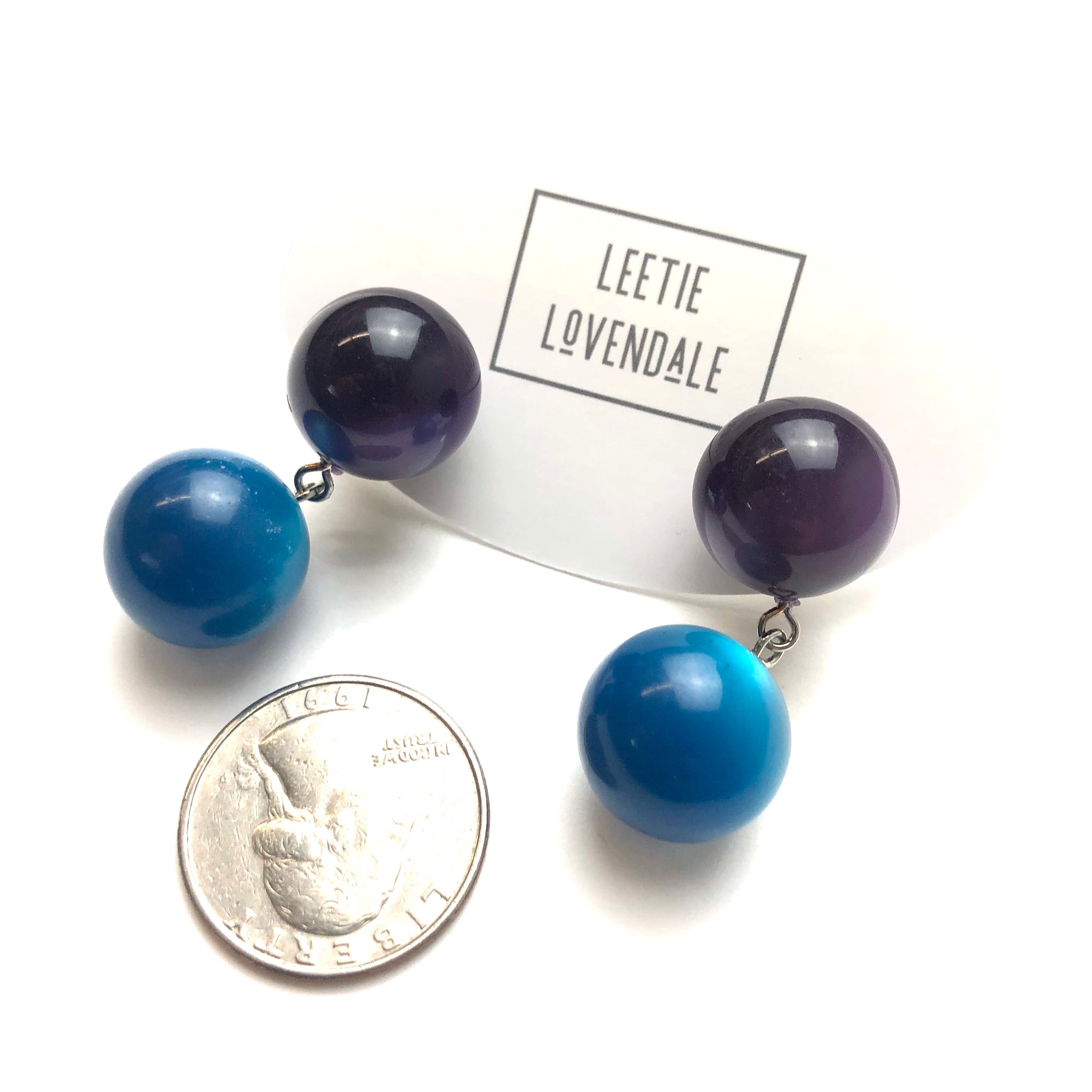 vintage drop earrings