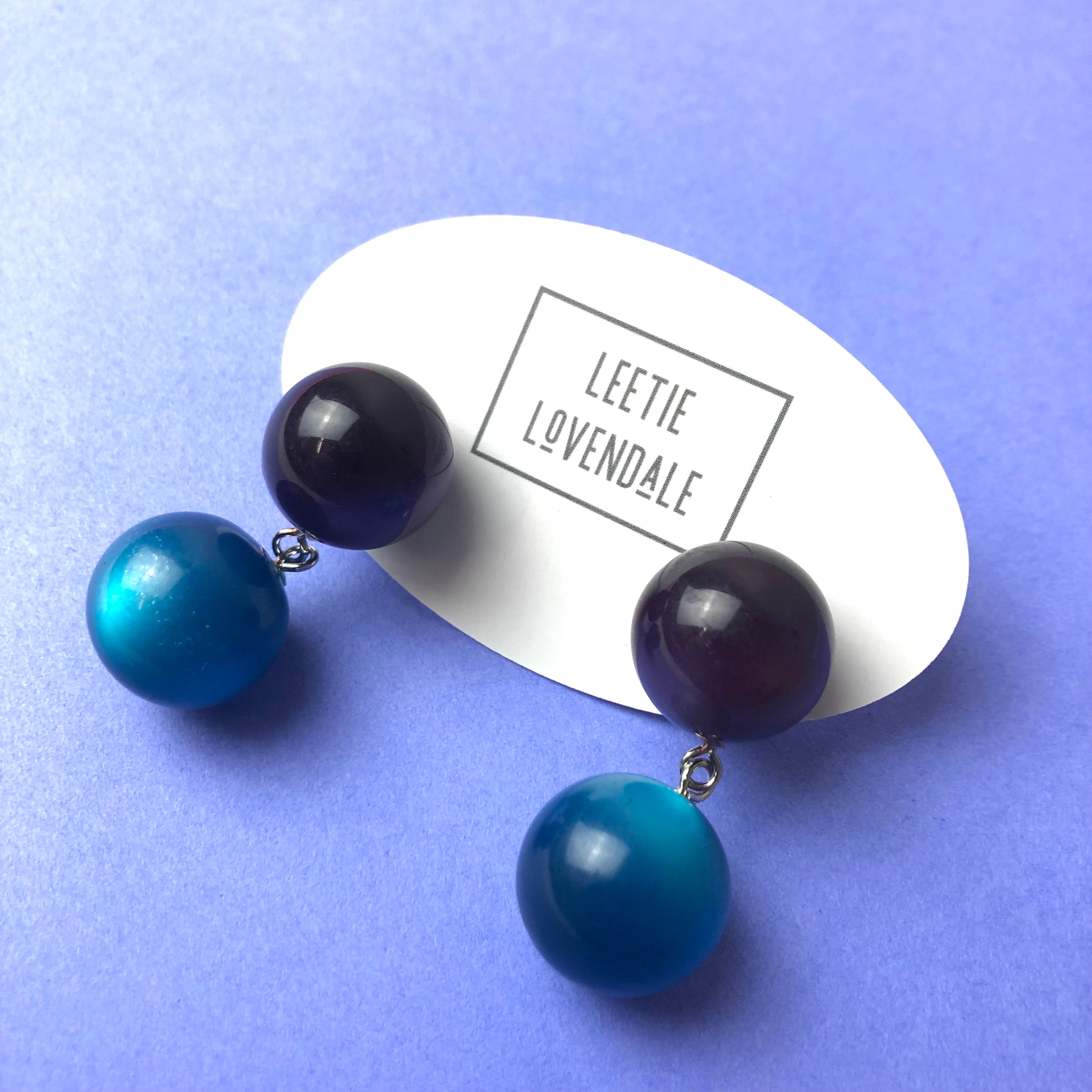 lollipop drop earrings