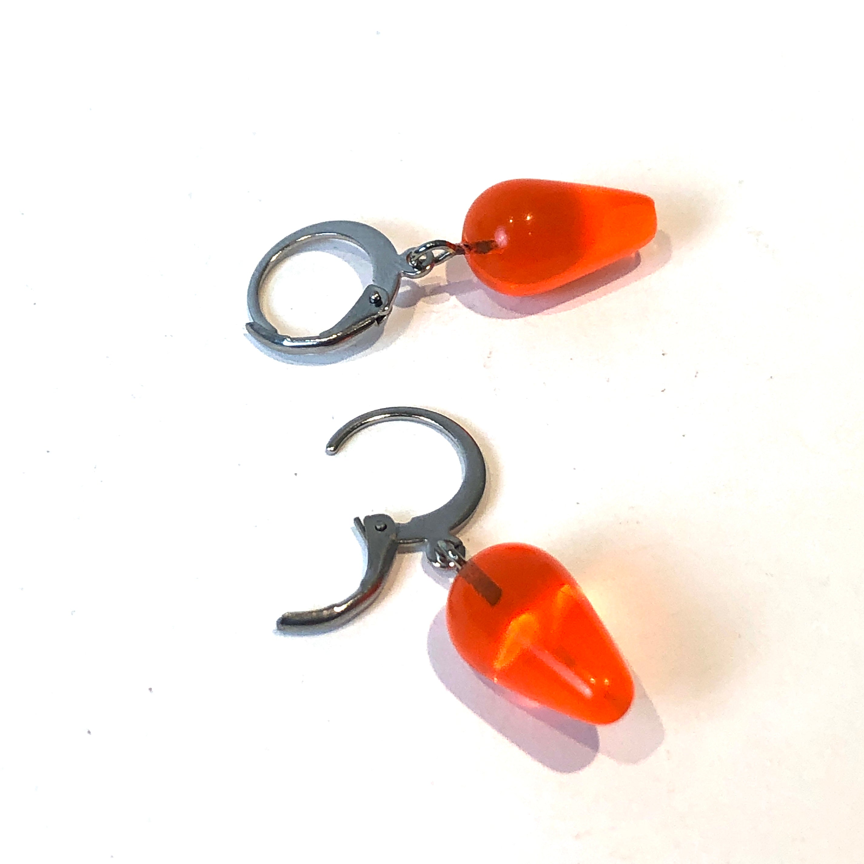 fluorescent earrings