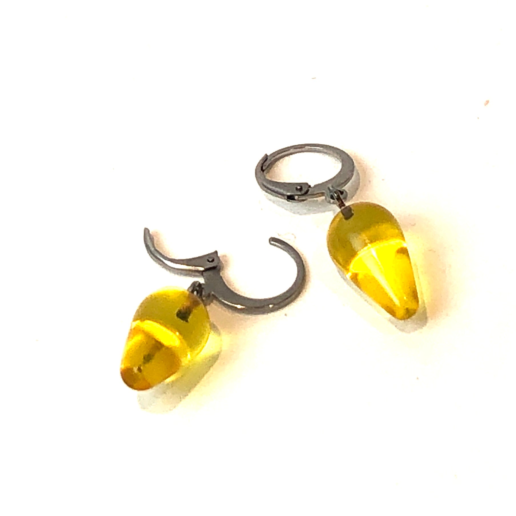 cuff hoops yellow