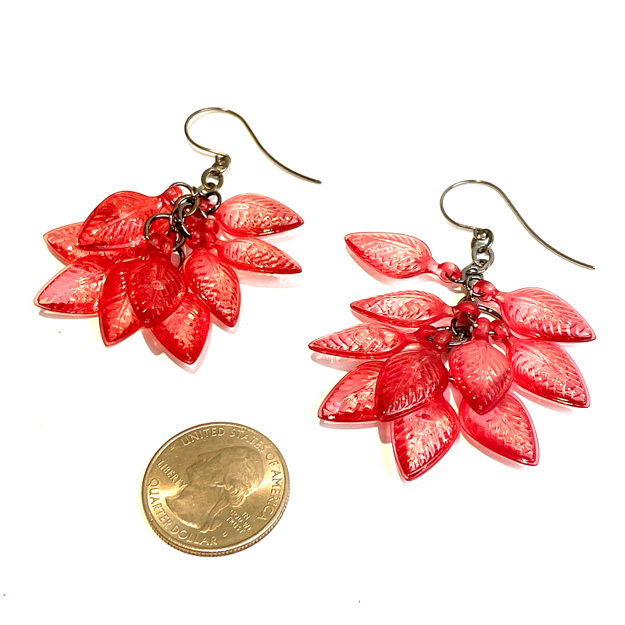 Leaf Cluster Earrings