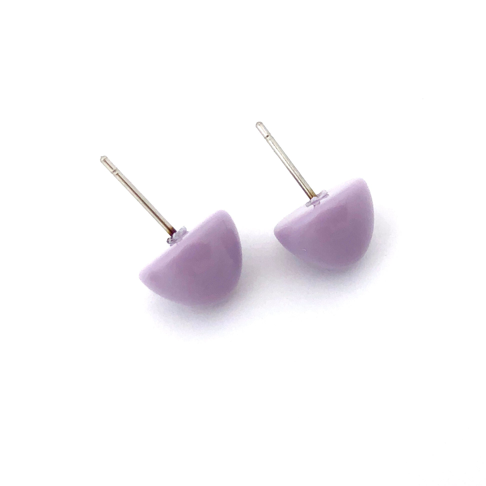 lilac gumdrop studs